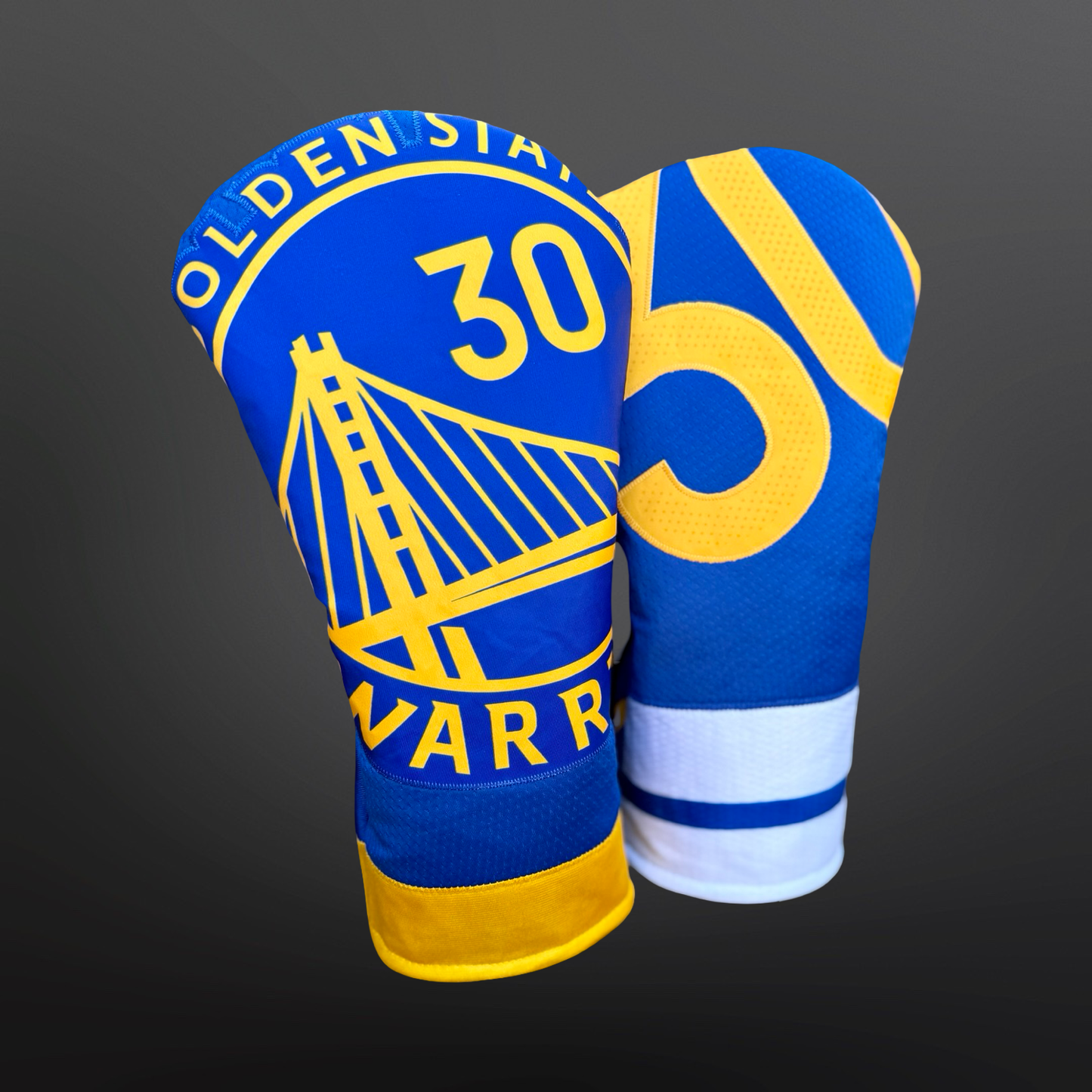 Golden State Warriors Head Cover | 3 Wood or Fairway Wood Cover | Gift for NBA Fan