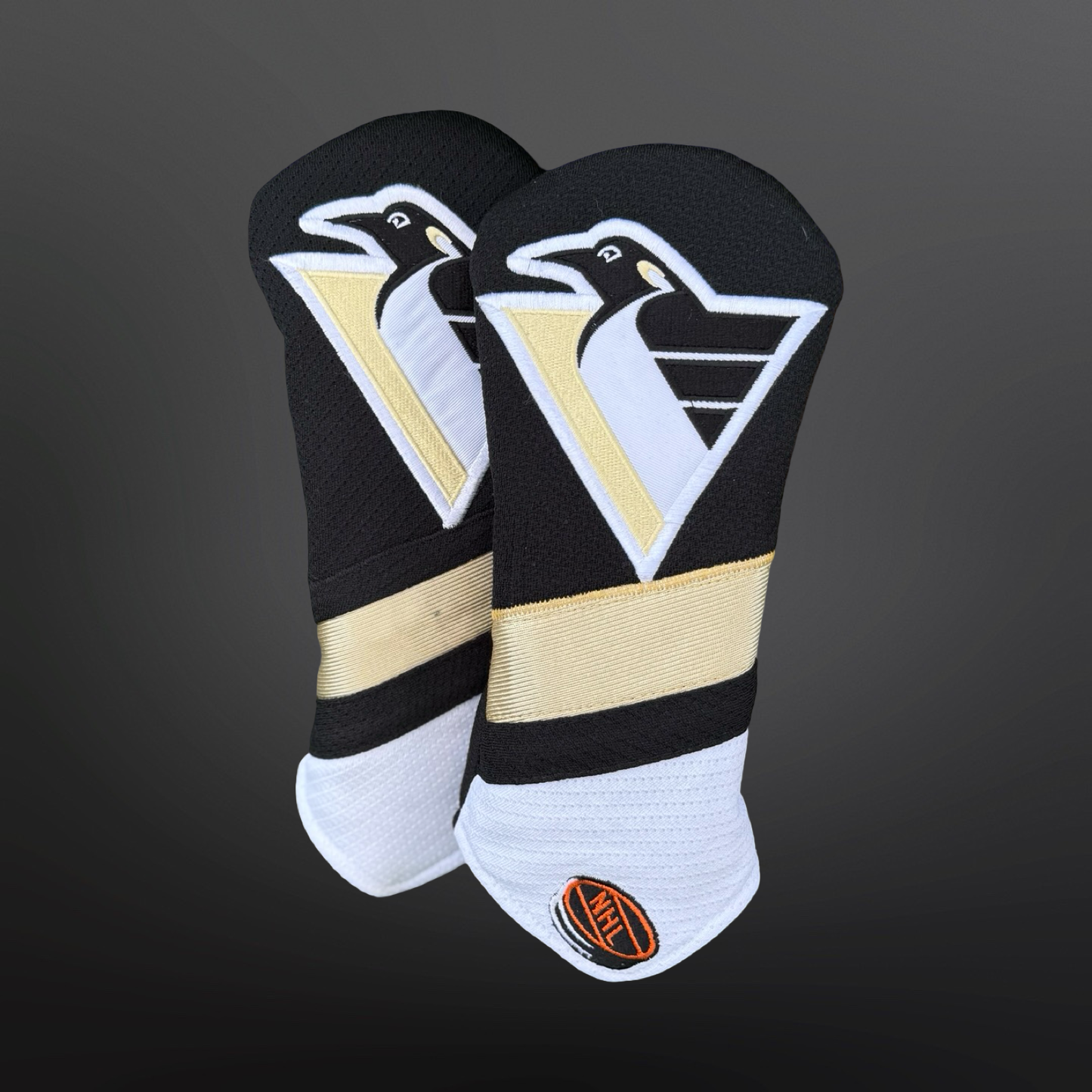 Handmade Pittsburgh Penguins Driver Headcover from Authentic Jersey Fabric - NHL fan gift - Pittsburgh Sports Lover