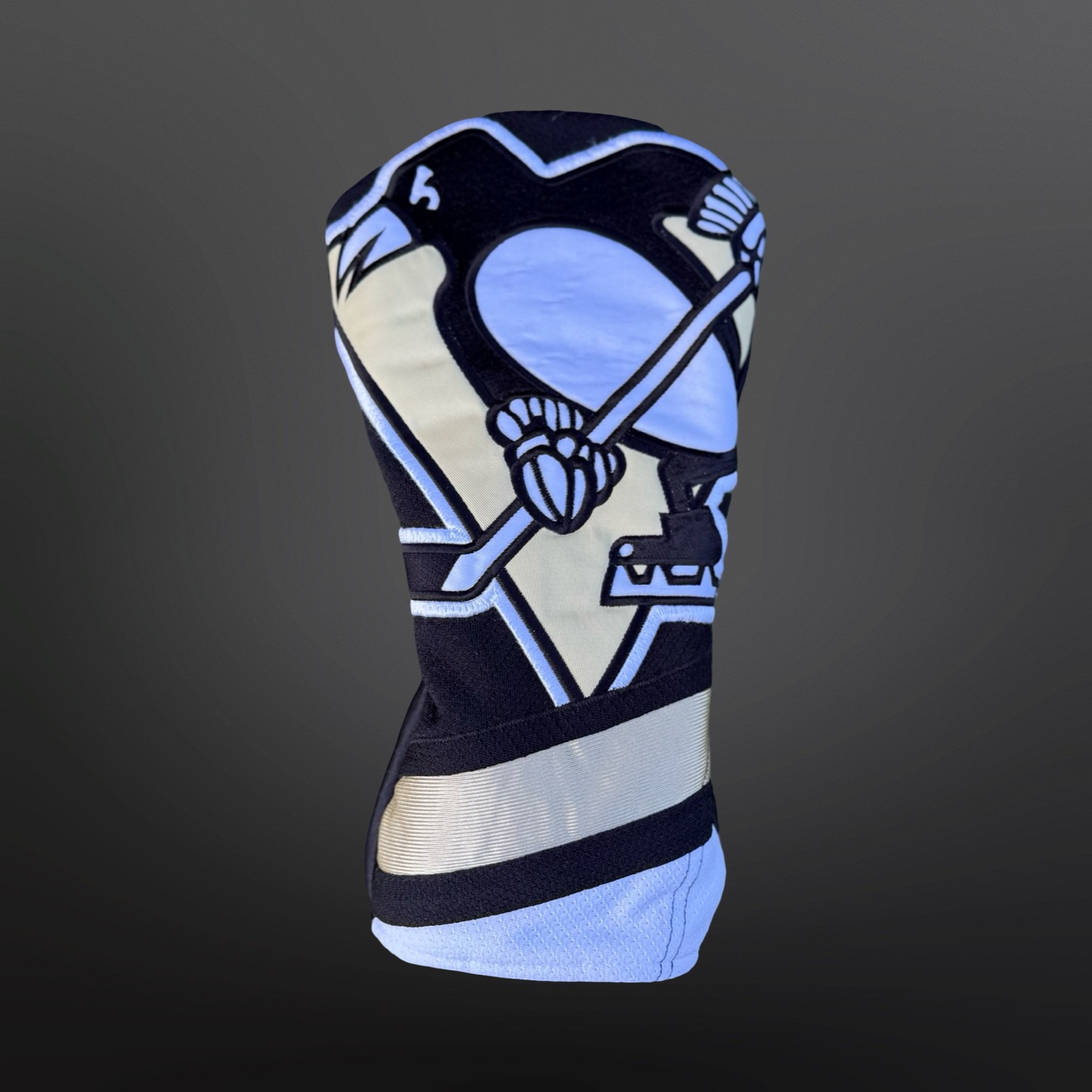 Handmade Pittsburgh Penguins Driver Headcover from Authentic Jersey Fabric - NHL fan gift - Pittsburgh Sports Lover