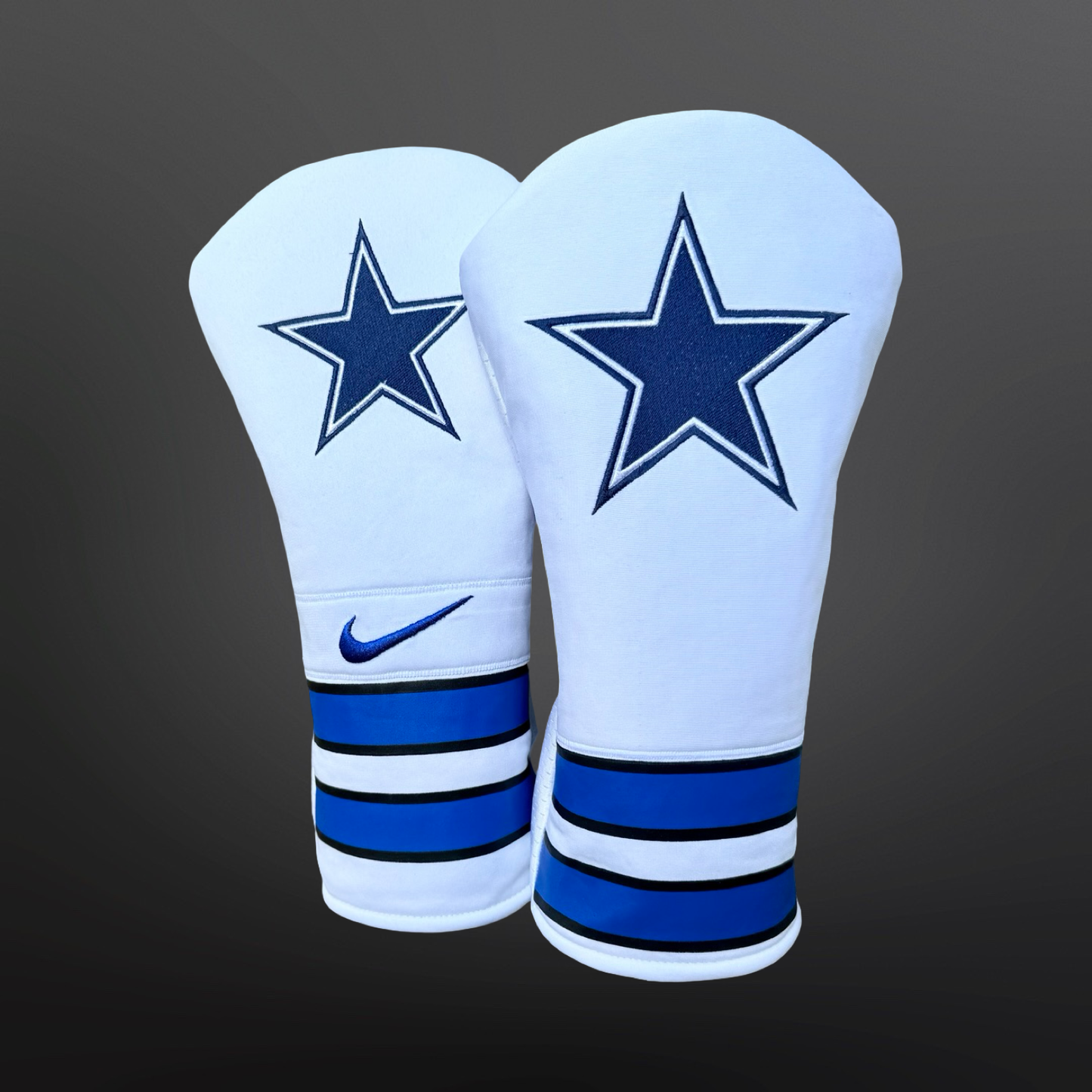 Handmade Dallas Cowboys Golf Headcovers - 3 wood & hybrids- NFL fan gift