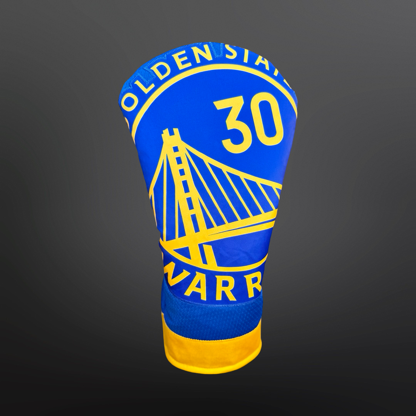 Golden State Warriors Head Cover | 3 Wood or Fairway Wood Cover | Gift for NBA Fan