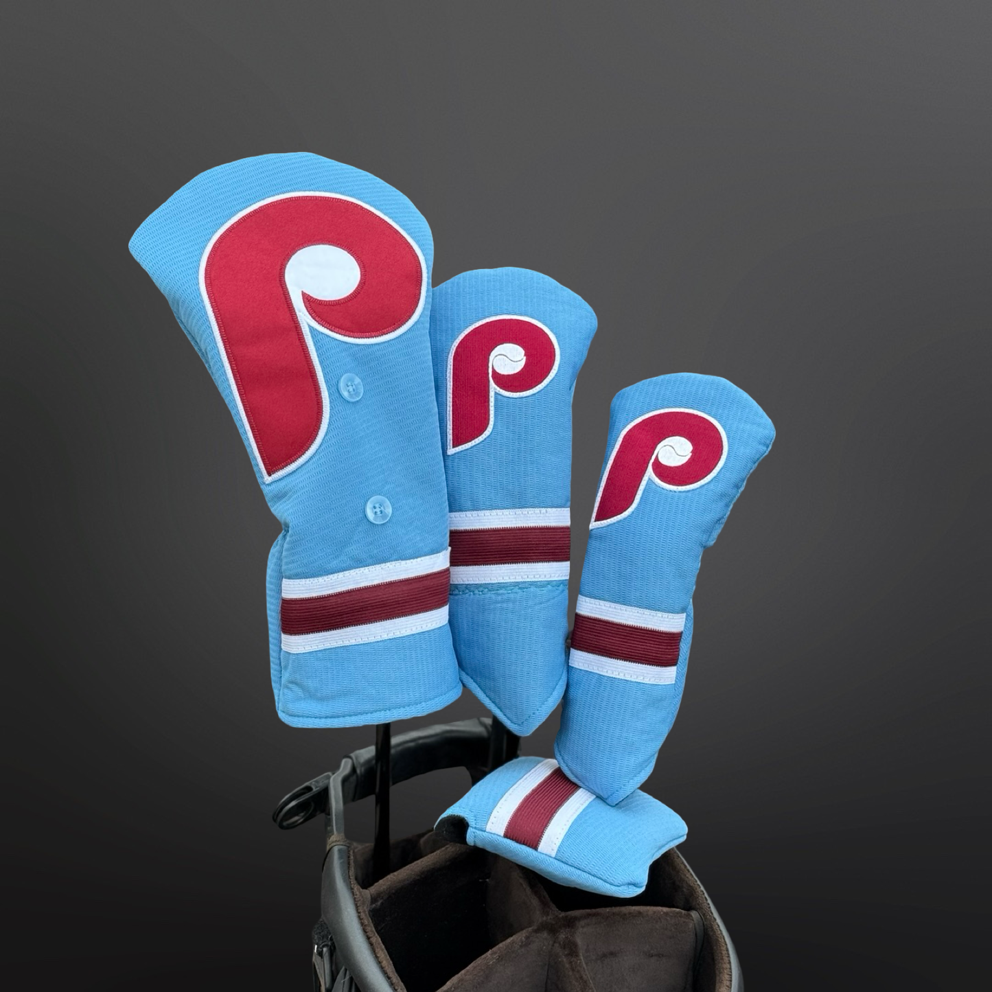 Philadelphia Baseball Golf Headcovers – Phillies Inspired