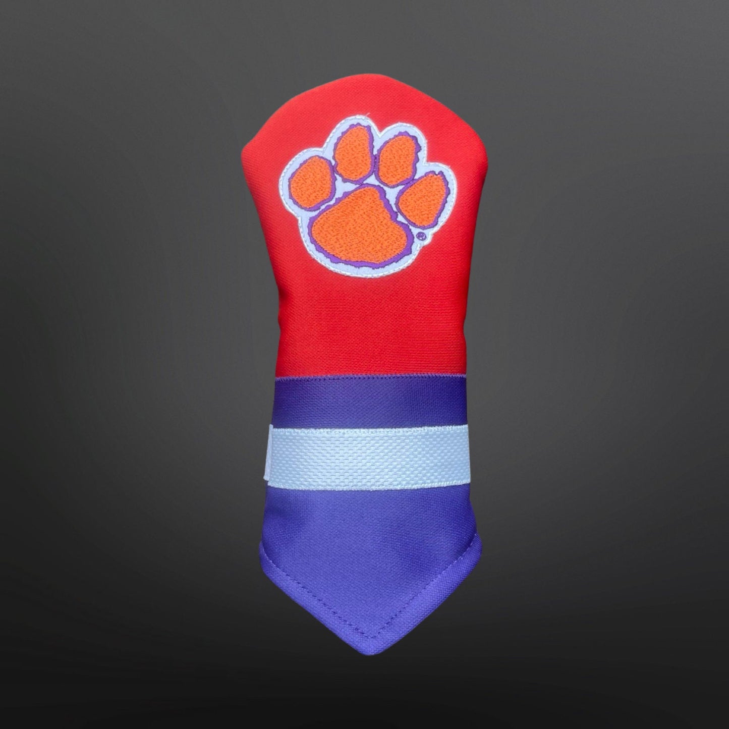 Handmade Clemson Tigers Golf Head Covers - fairway wood - NCAA fan gift