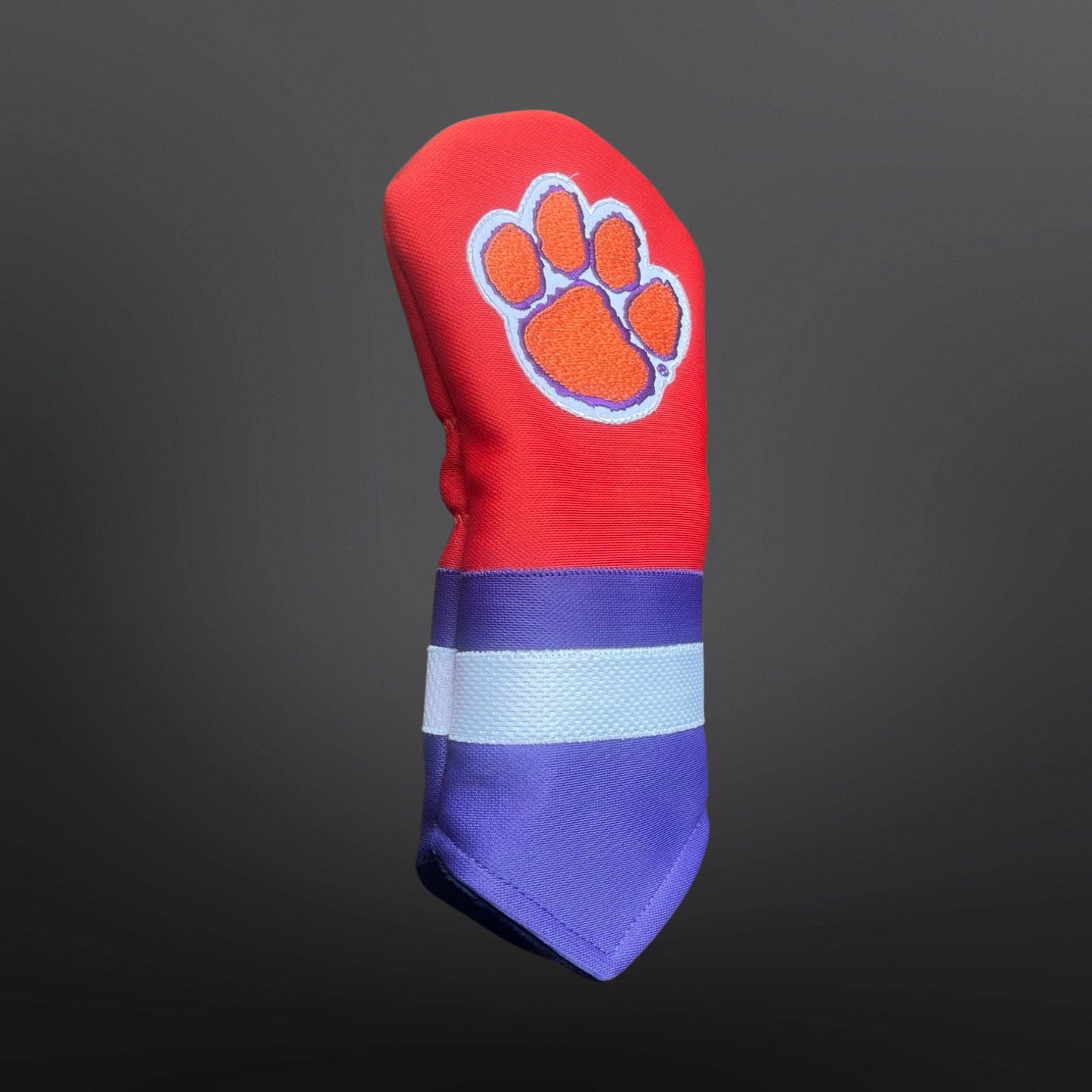 Handmade Clemson Tigers Golf Head Covers - fairway wood - NCAA fan gift