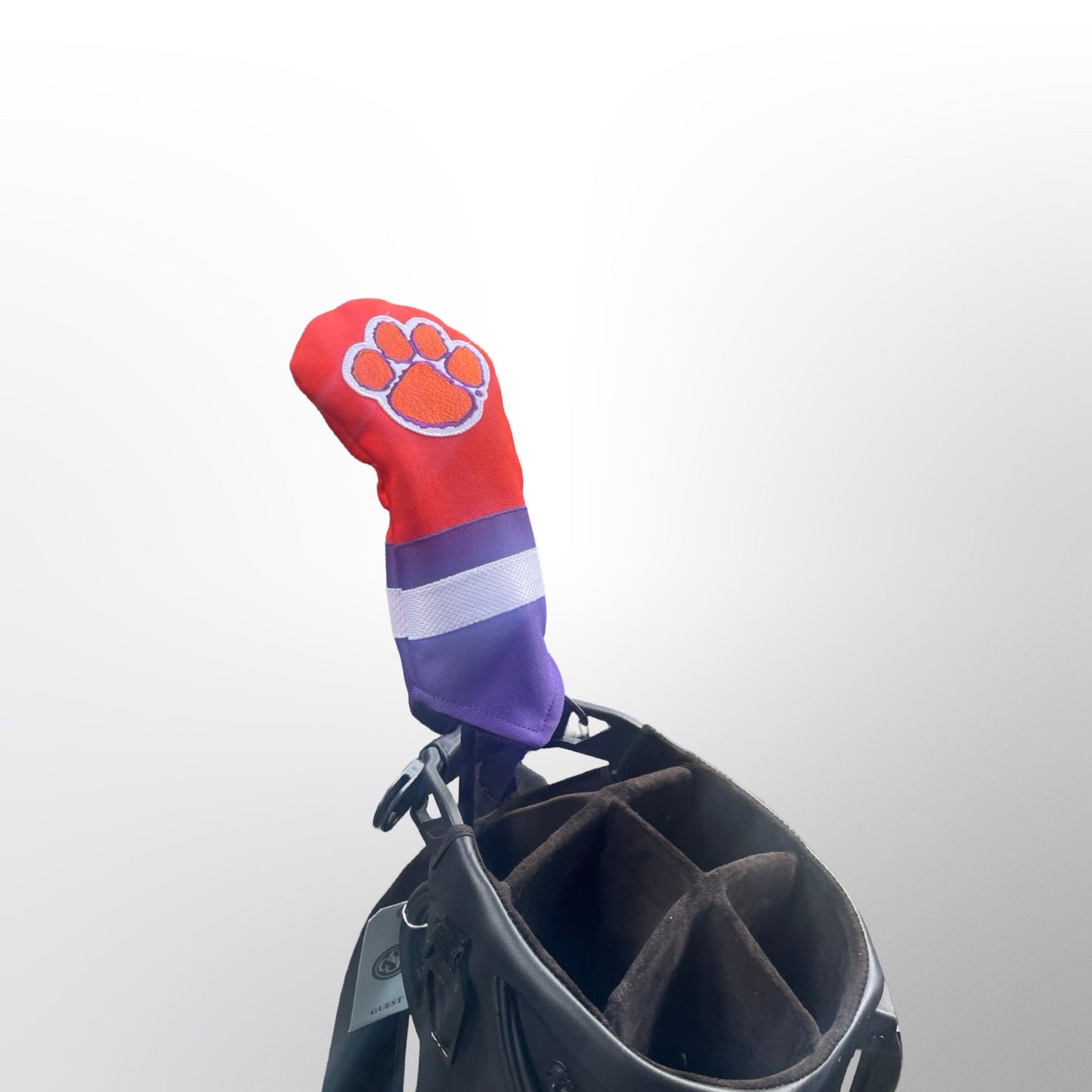 Handmade Clemson Tigers Golf Head Covers - fairway wood - NCAA fan gift