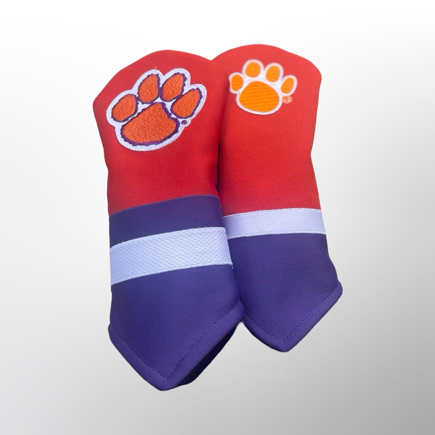 Handmade Clemson Tigers Golf Head Covers - fairway wood - NCAA fan gift
