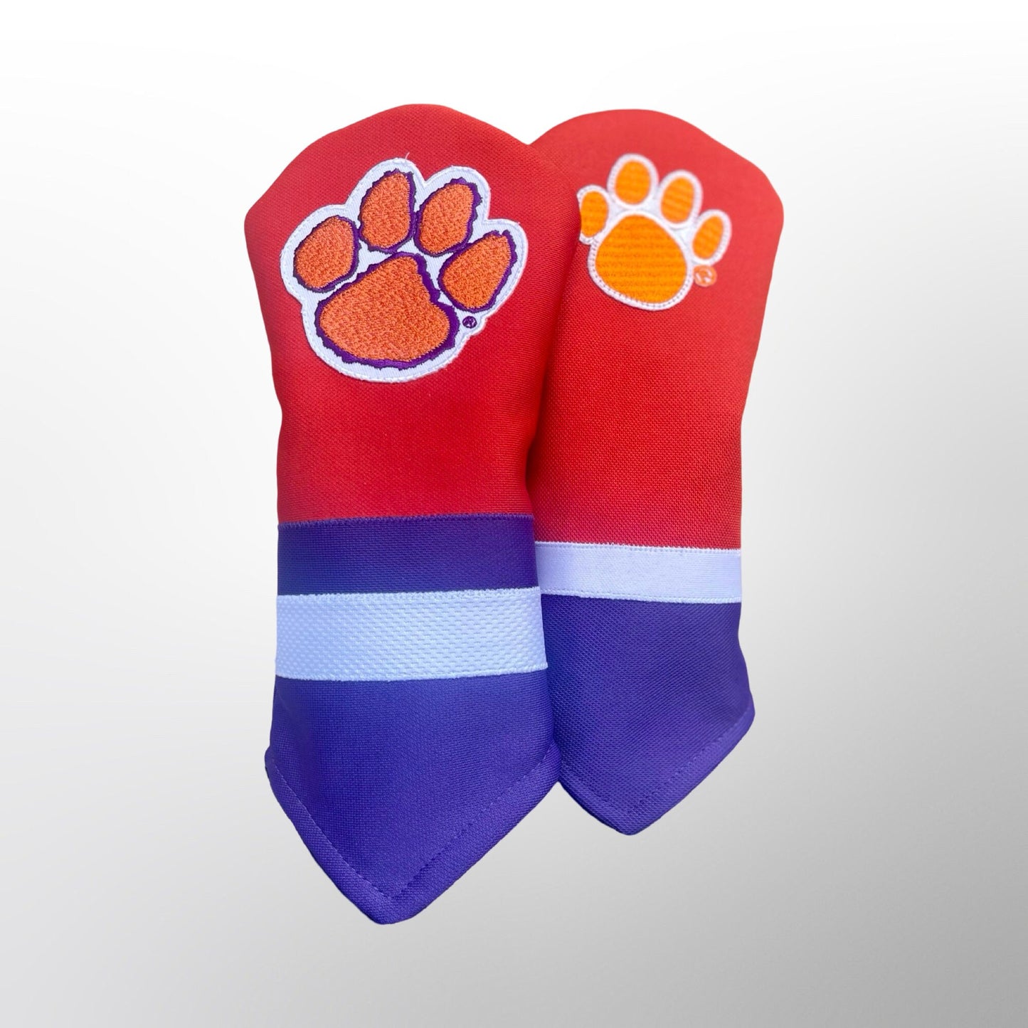 Handmade Clemson Tigers Golf Head Covers - fairway wood - NCAA fan gift
