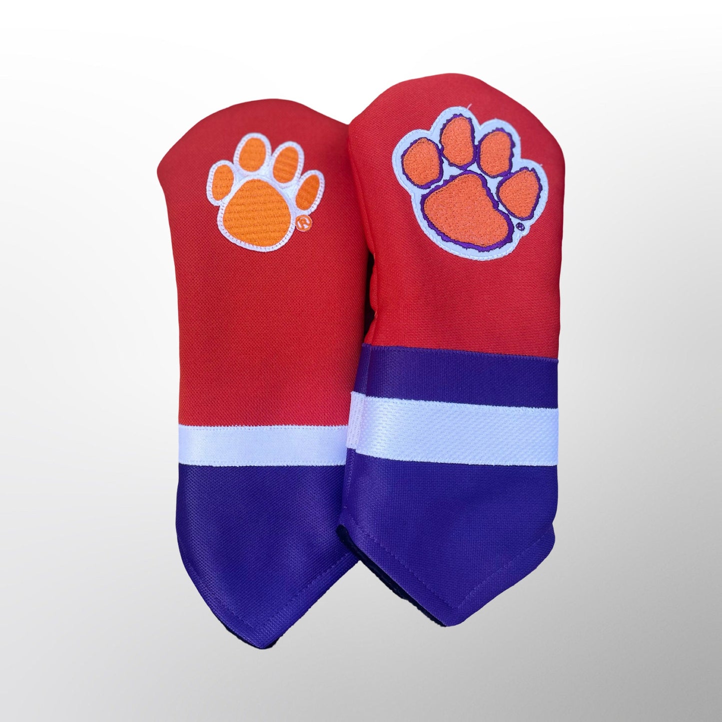 Handmade Clemson Tigers Golf Head Covers - fairway wood - NCAA fan gift