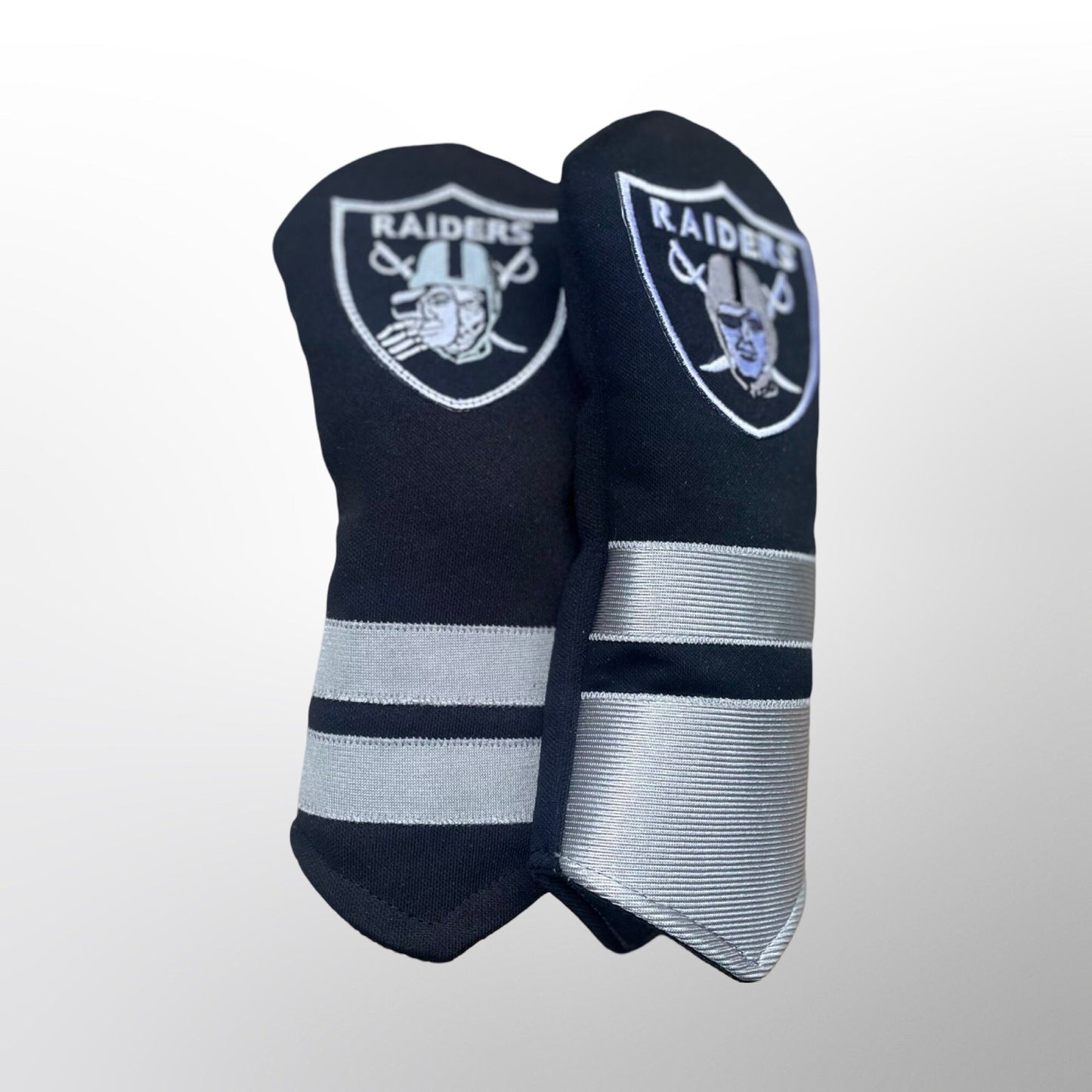 Custom Raiders Golf Headcovers | fairway wood or hybrid | gift for raiders fan | gift for golf dad
