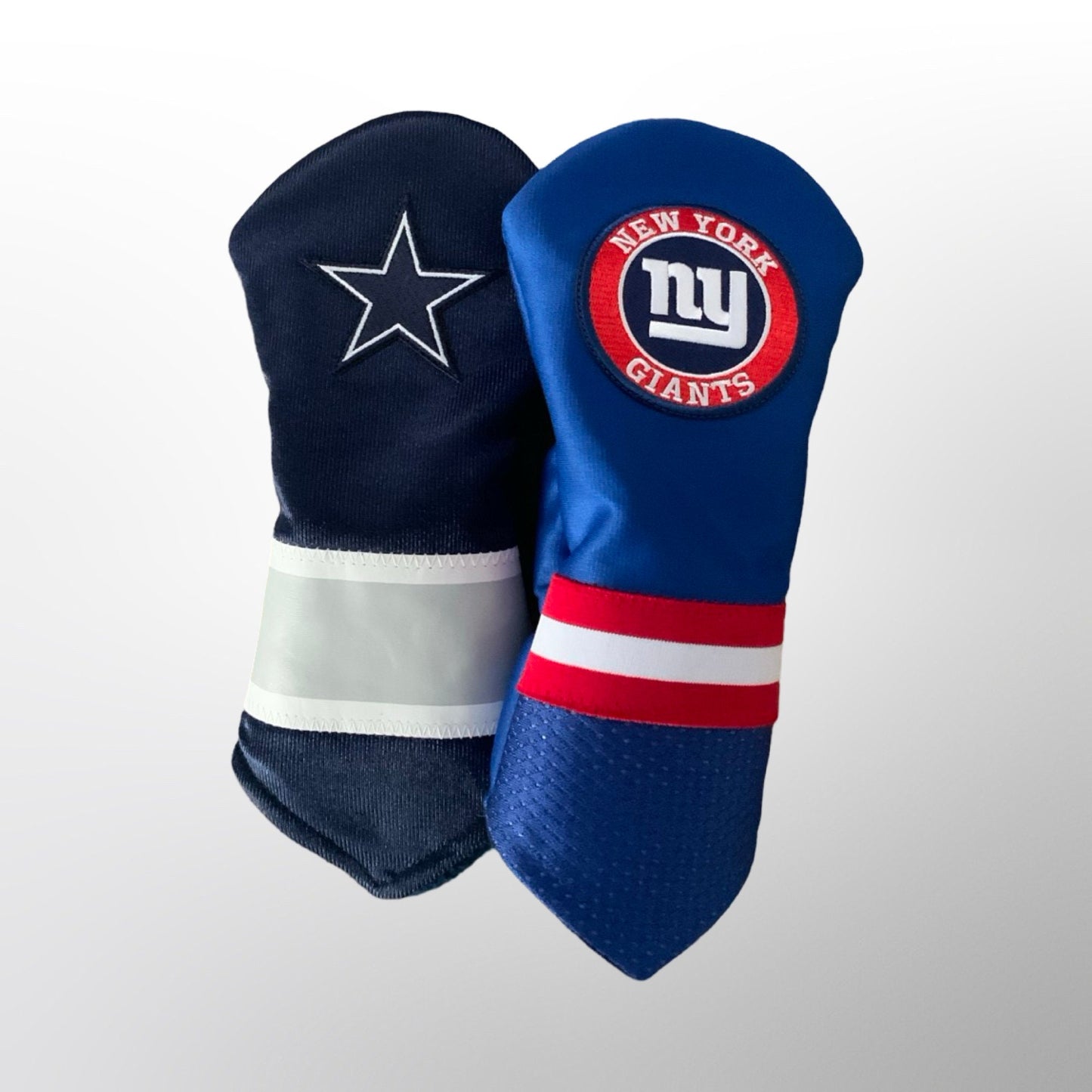 Handmade New York Giants Golf Headcovers - Driver , Fairway wood & Hybrid covers - NFL Fan gift
