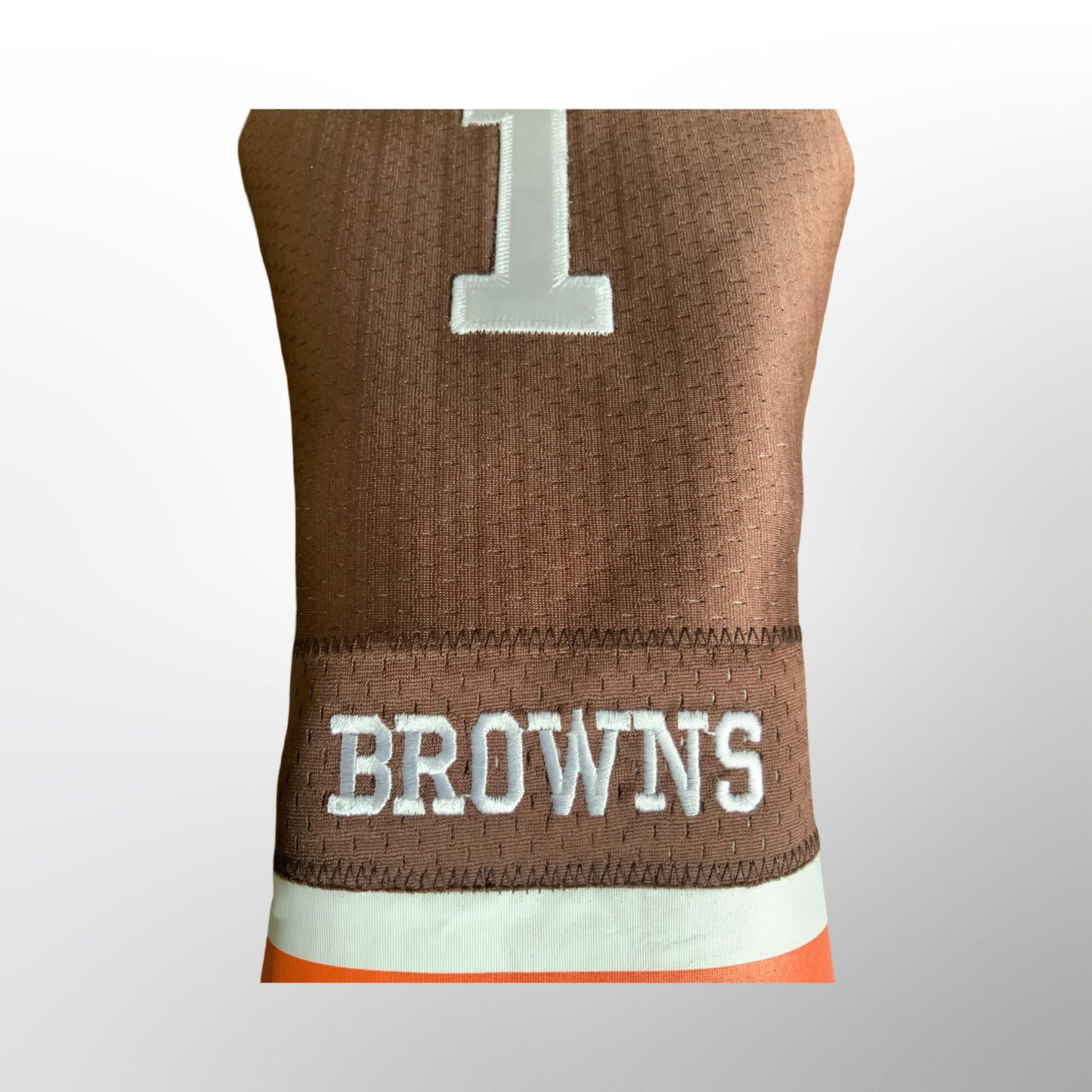 Cleveland Browns NFL Jersey Head Covers Set - Driver, Fairway Wood, Hybrid