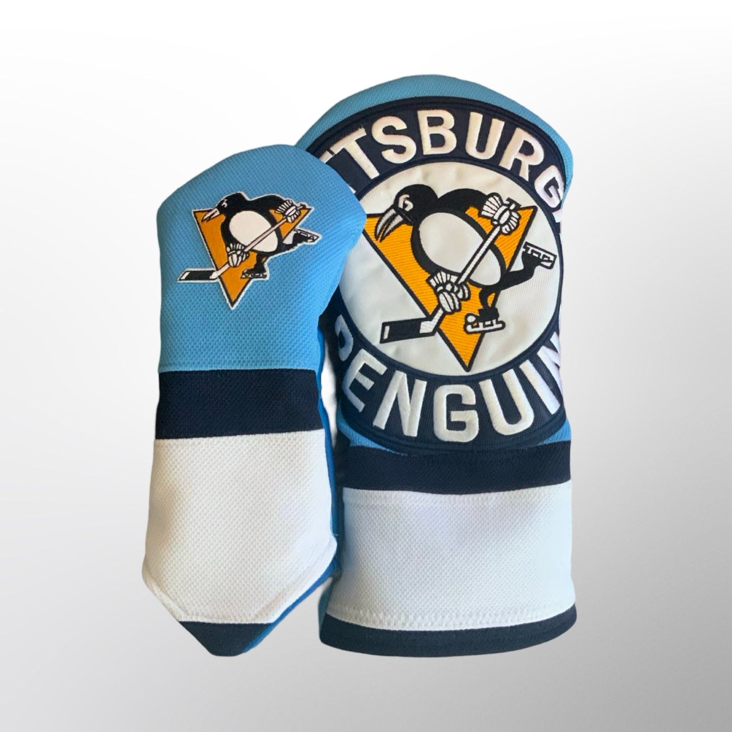 Handmade Pittsburgh Penguins Driver Headcover from Authentic Jersey Fabric - NHL fan gift - Pittsburgh Sports Lover
