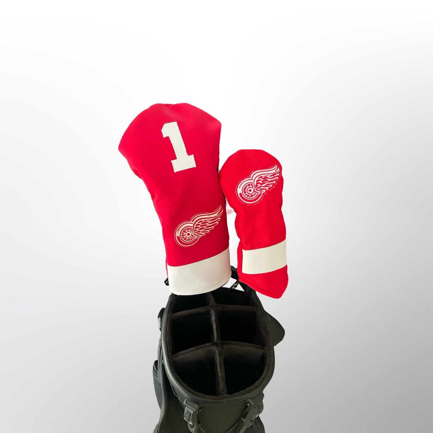 Detroit Redwings Golf Head Cover - Driver and fairway wood - Detroit sports fan -NHL golf accessories