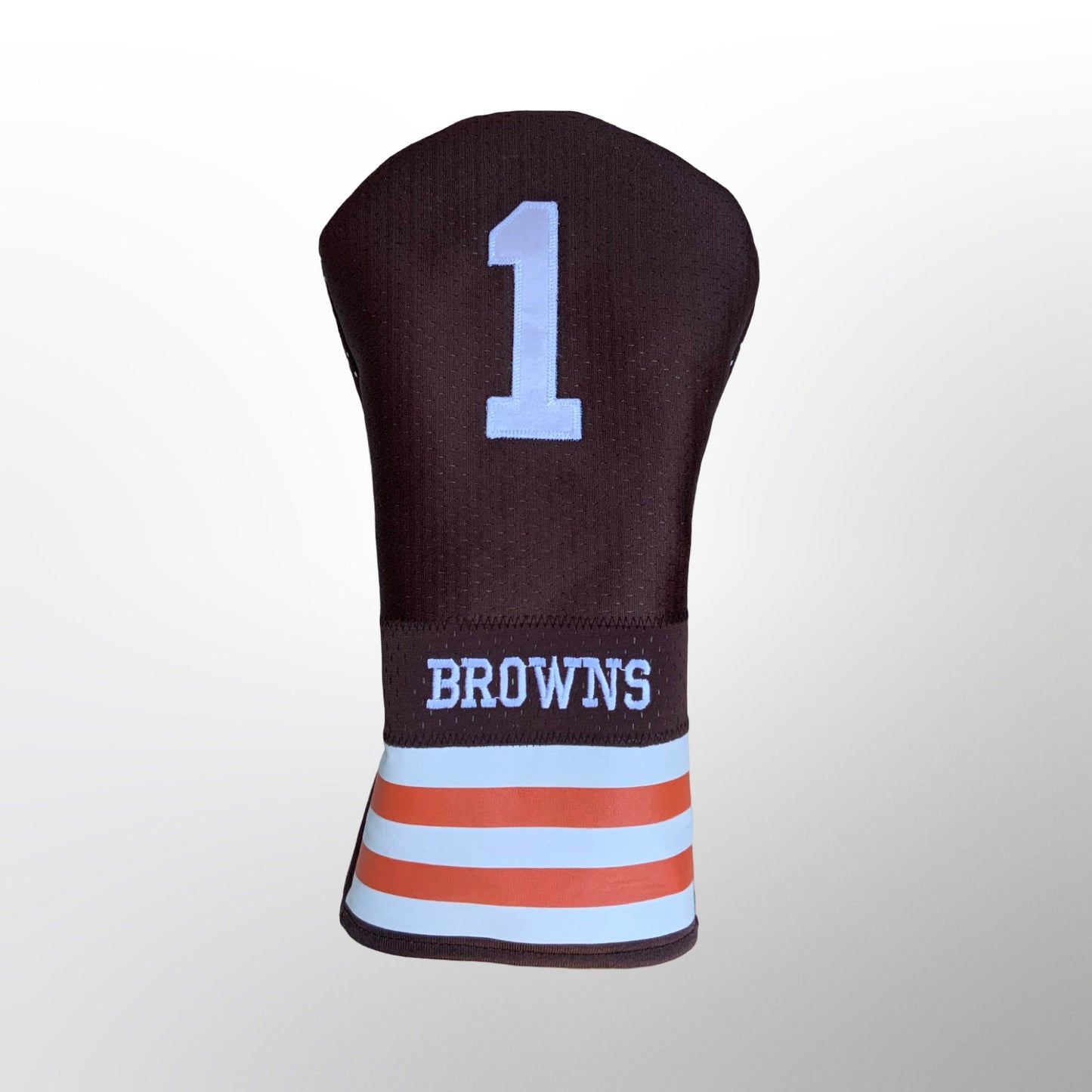 Cleveland Browns NFL Jersey Head Covers Set - Driver, Fairway Wood, Hybrid