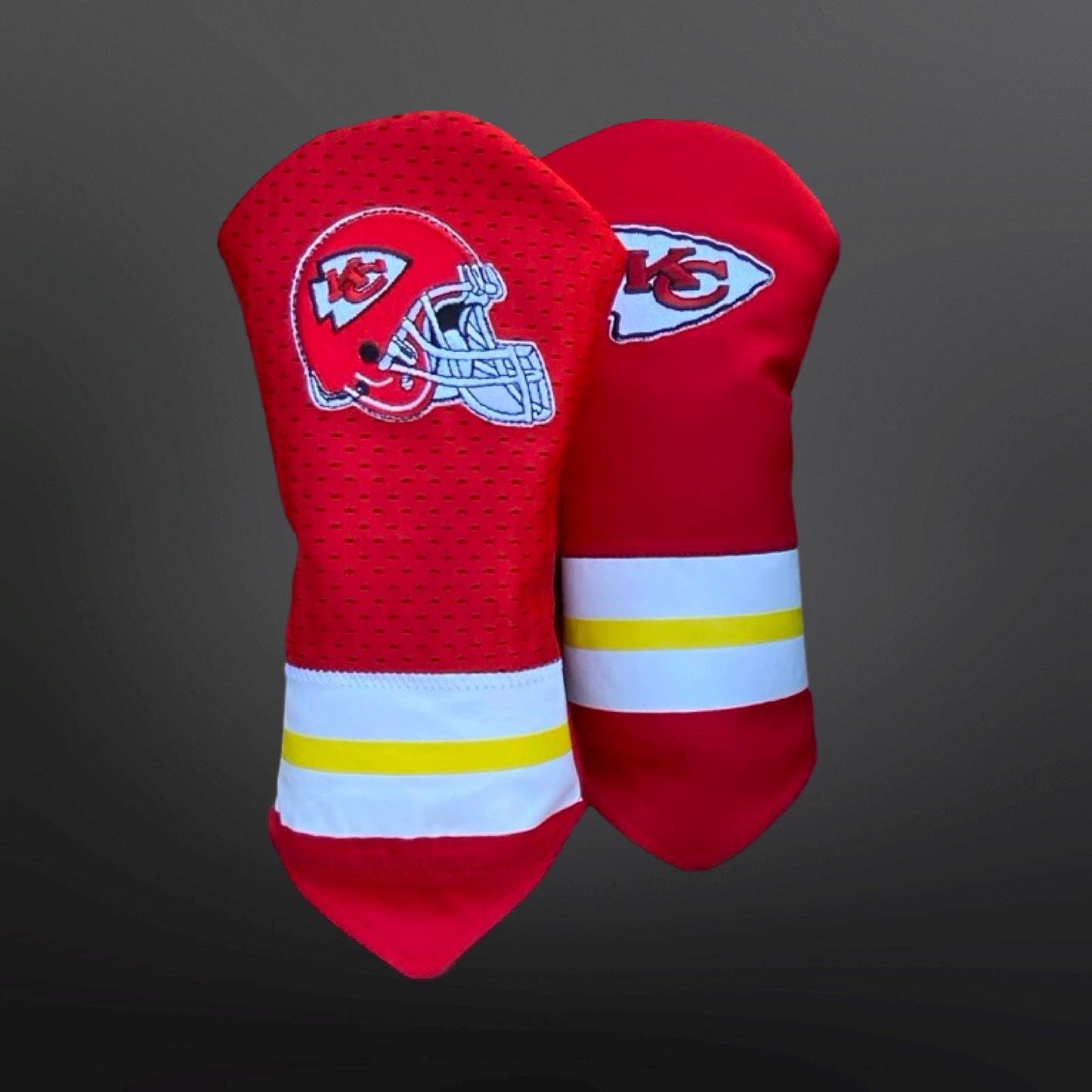 Handmade Kansas City Chiefs Golf Headcover -3 Wood or any Fairway Wood- NFL fan gift
