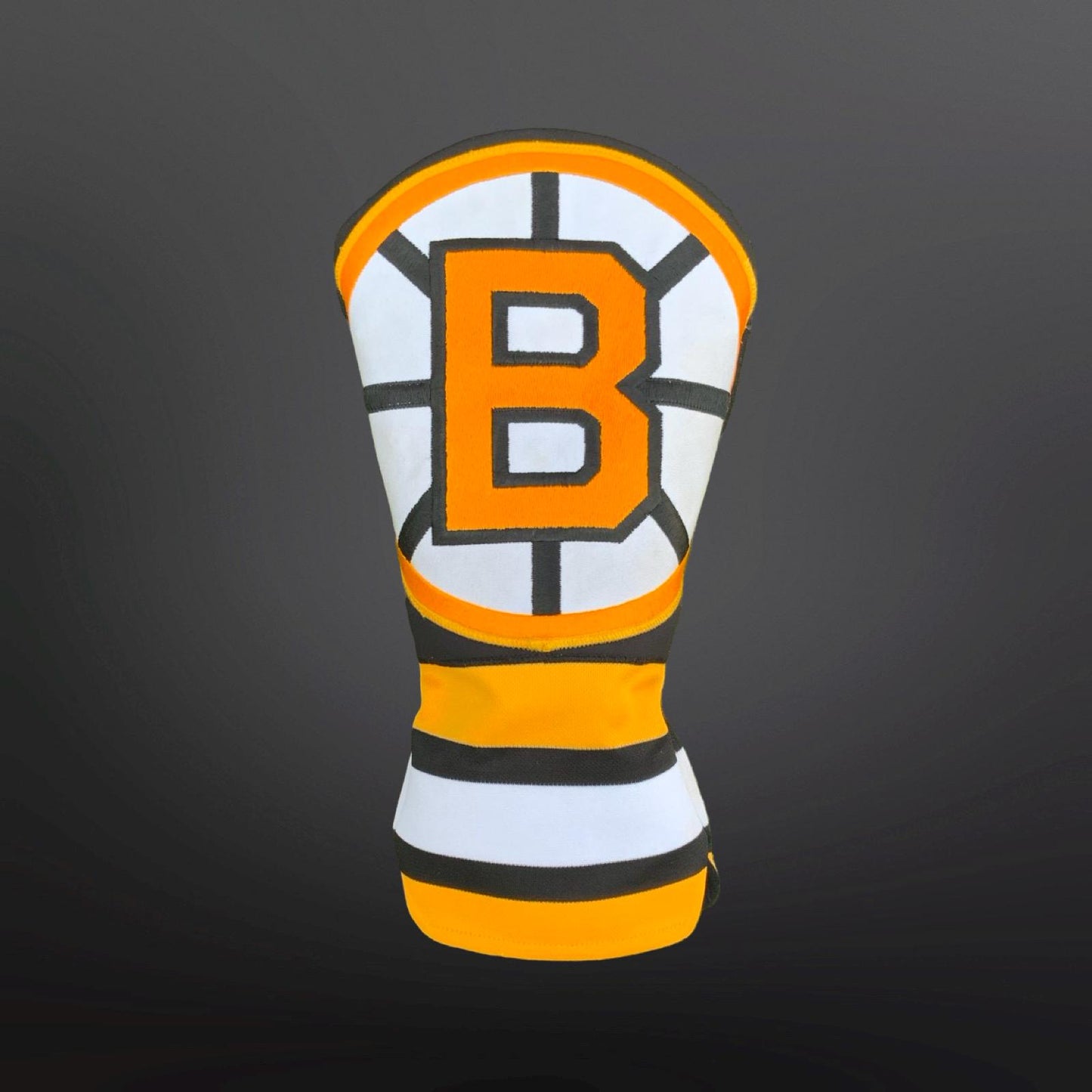 Handmade Boston Bruins Golf Headcovers from NHL Retro Jersey- Boston sports fan- NHL golf accessories