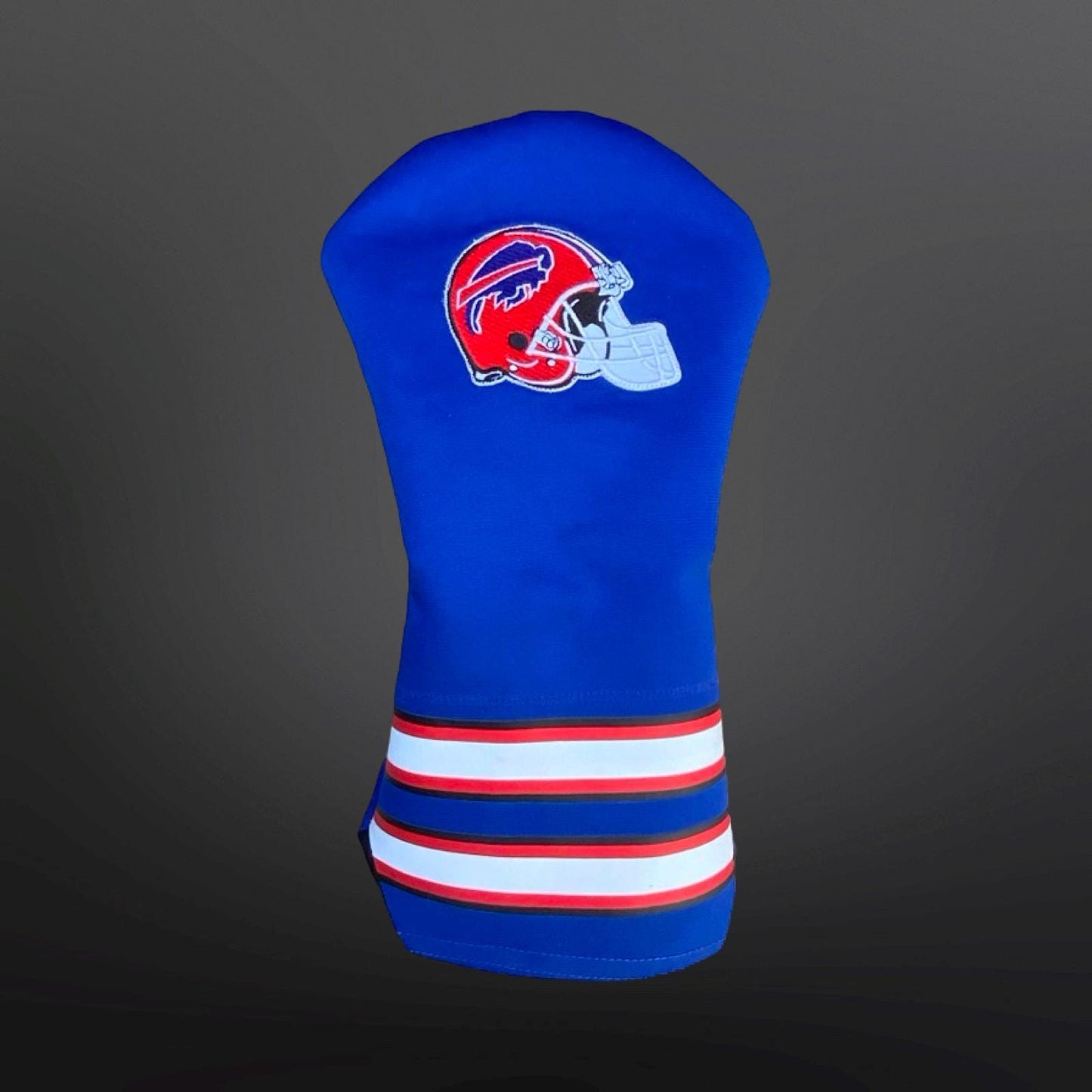 Handmade Buffalo Bills Head Covers-Driver Fairway wood golf covers- NFL fan gift