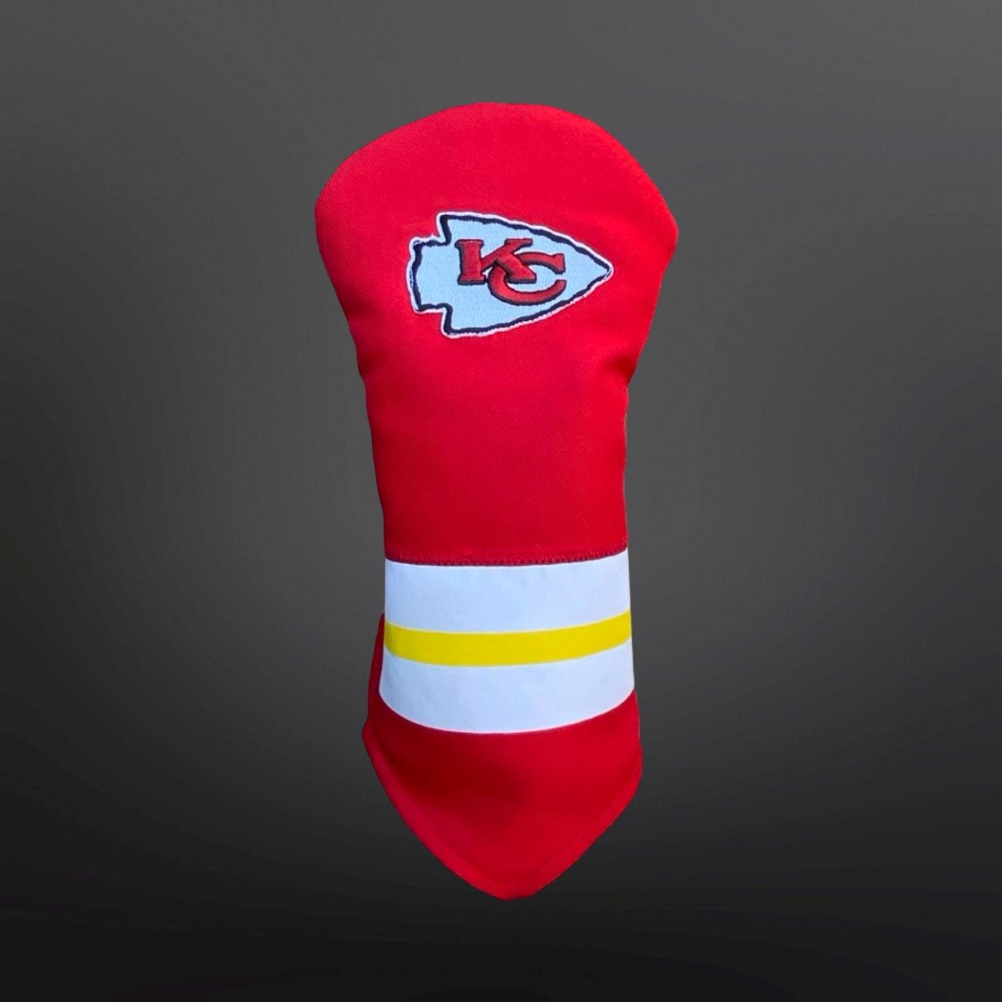 Handmade Kansas City Chiefs Golf Headcover -3 Wood or any Fairway Wood- NFL fan gift