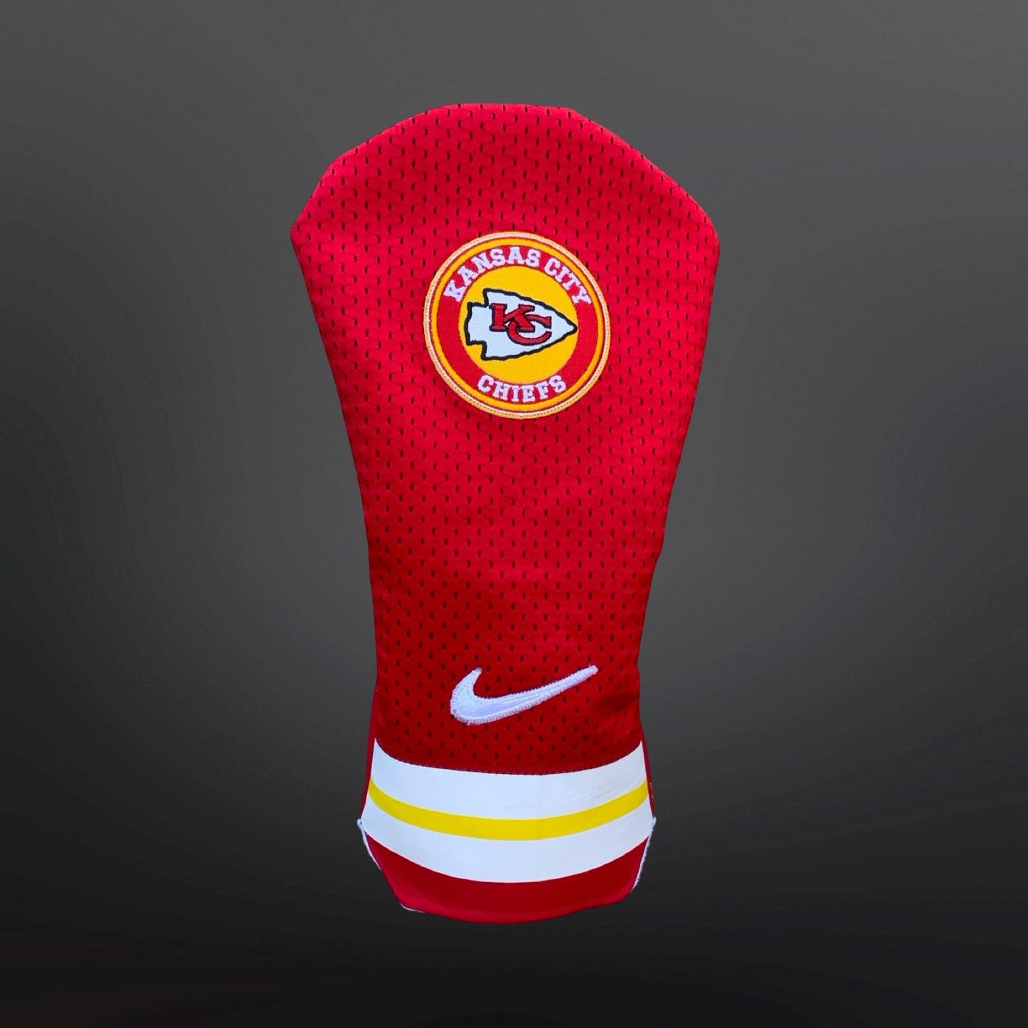 Handmade Kansas City Chiefs Golf Headcover -3 Wood or any Fairway Wood- NFL fan gift