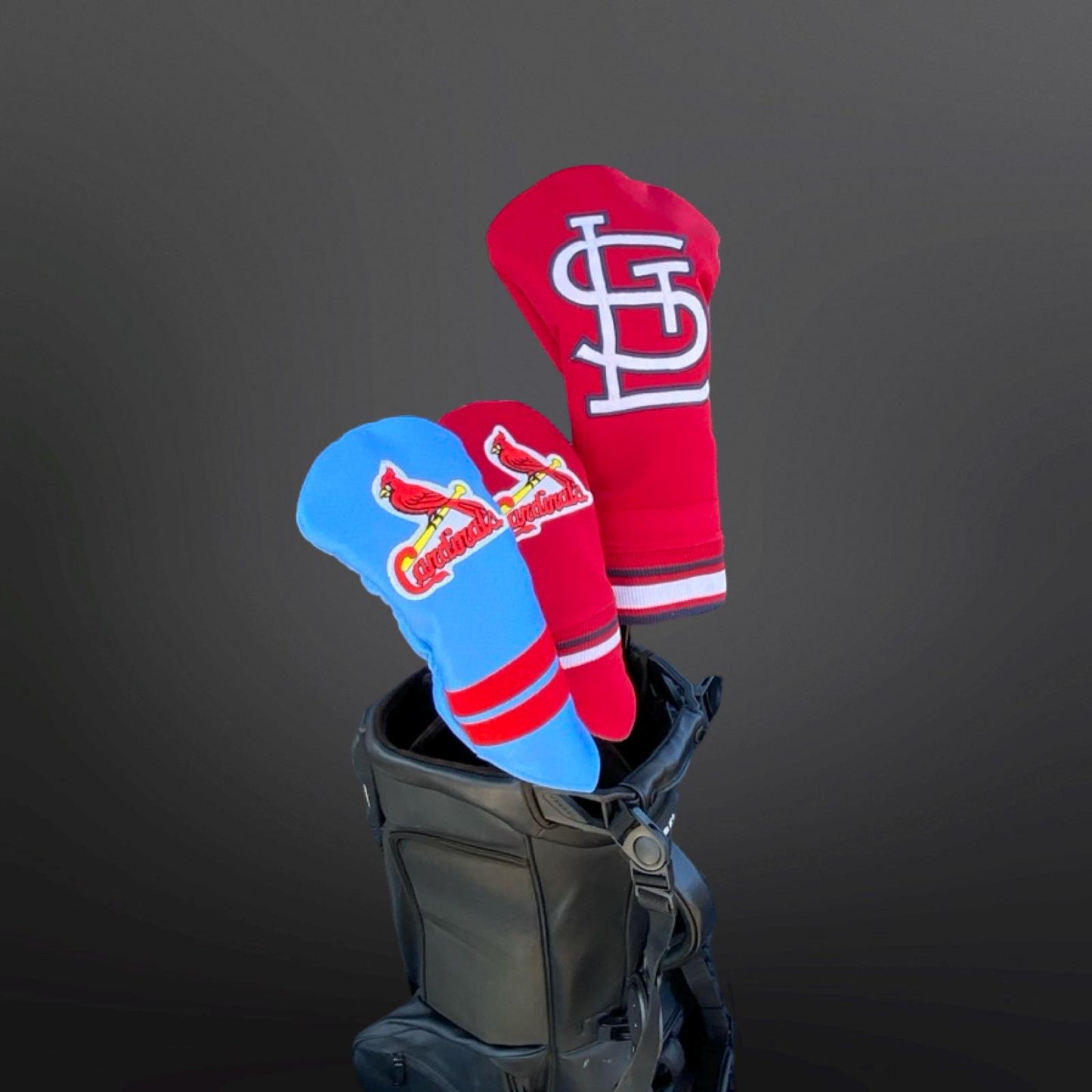 St Louis Cardinals Golf Headcover - Handmade golf gift - MLB fan