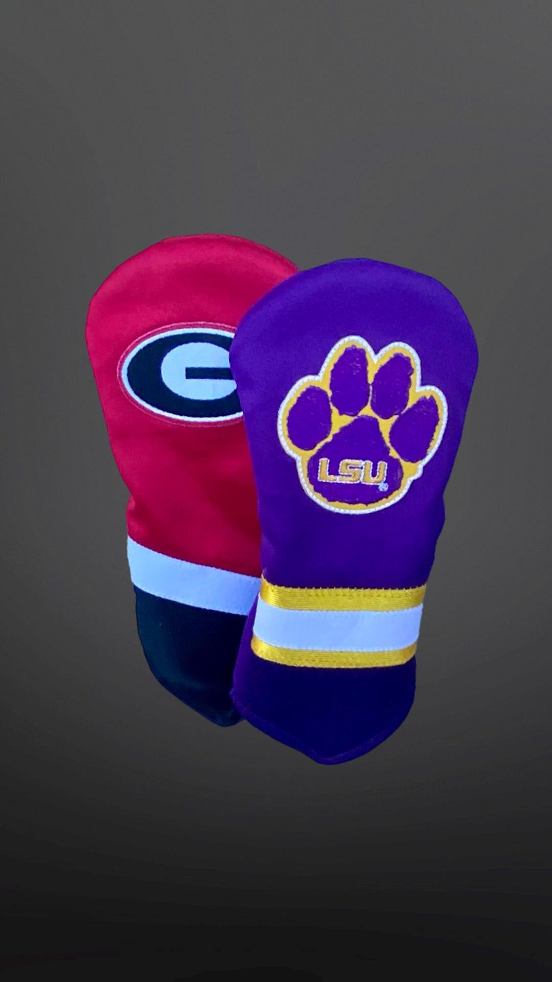 LSU Tigers Golf Headcover | 3 wood or Fairway wood | LSU fan gift | ncaa football