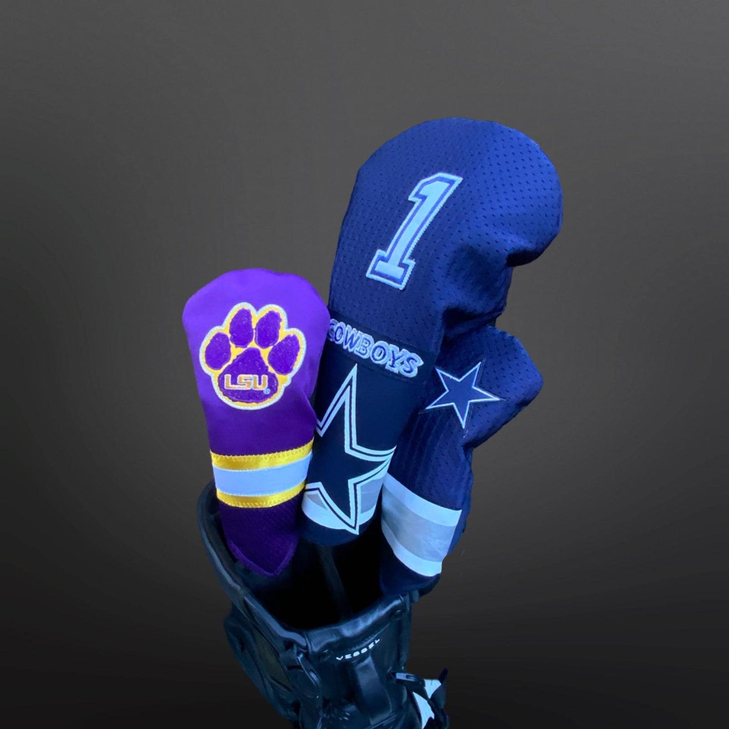 LSU Tigers Golf Headcover | 3 wood or Fairway wood | LSU fan gift | ncaa football