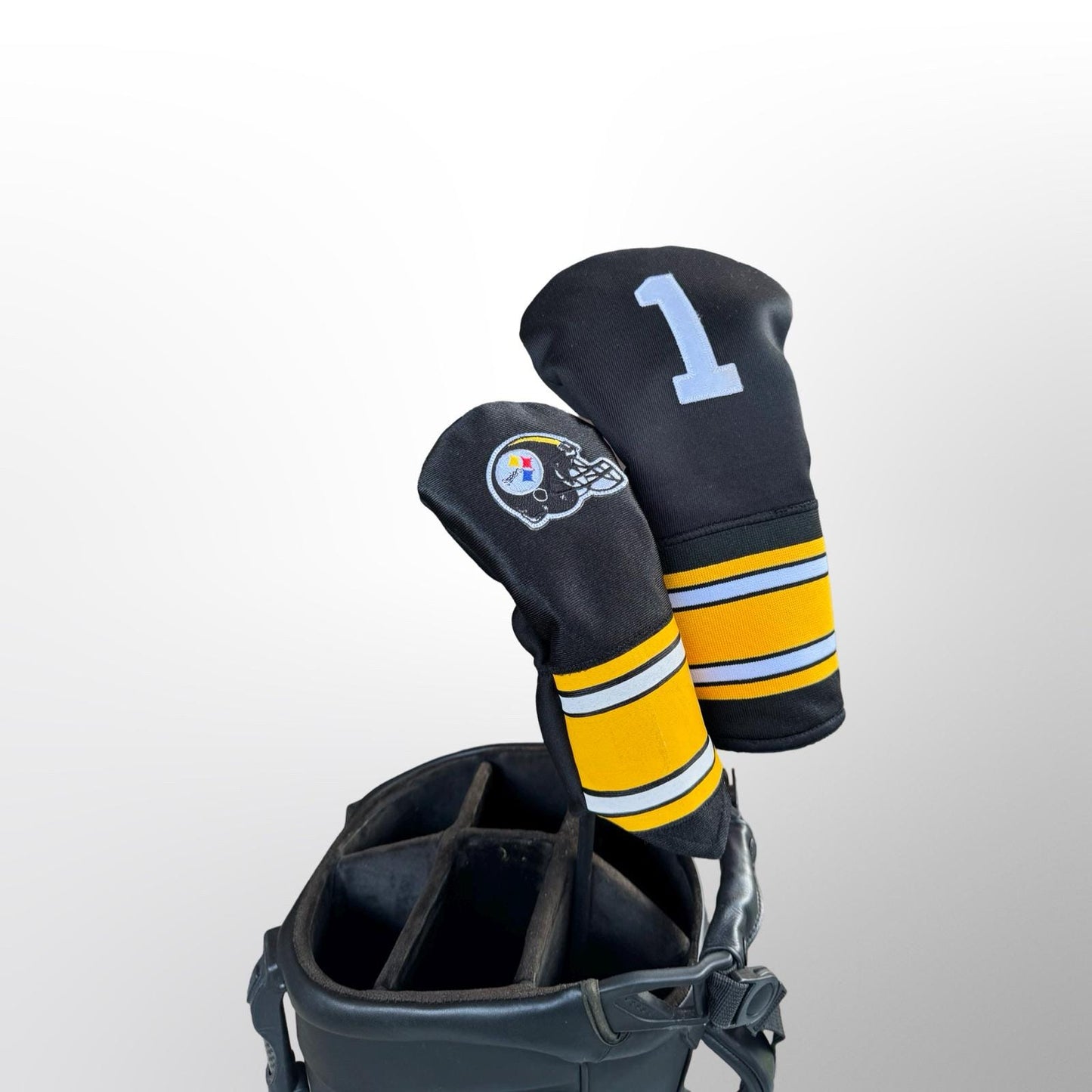 Handmade Pittsburgh Steelers Golf Headcovers - NFL Fan Gift - Pittsburgh Sports Lover
