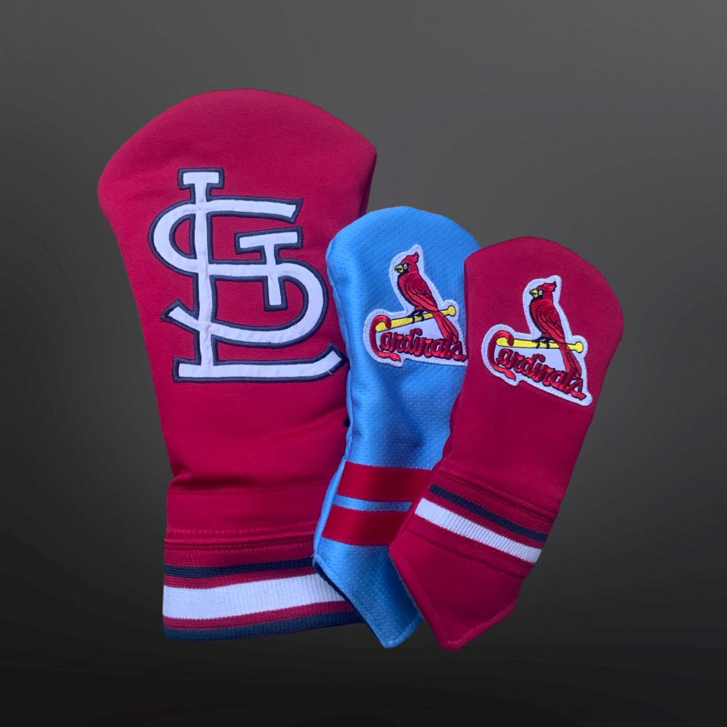 St Louis Cardinals Golf Headcover - Handmade golf gift - MLB fan