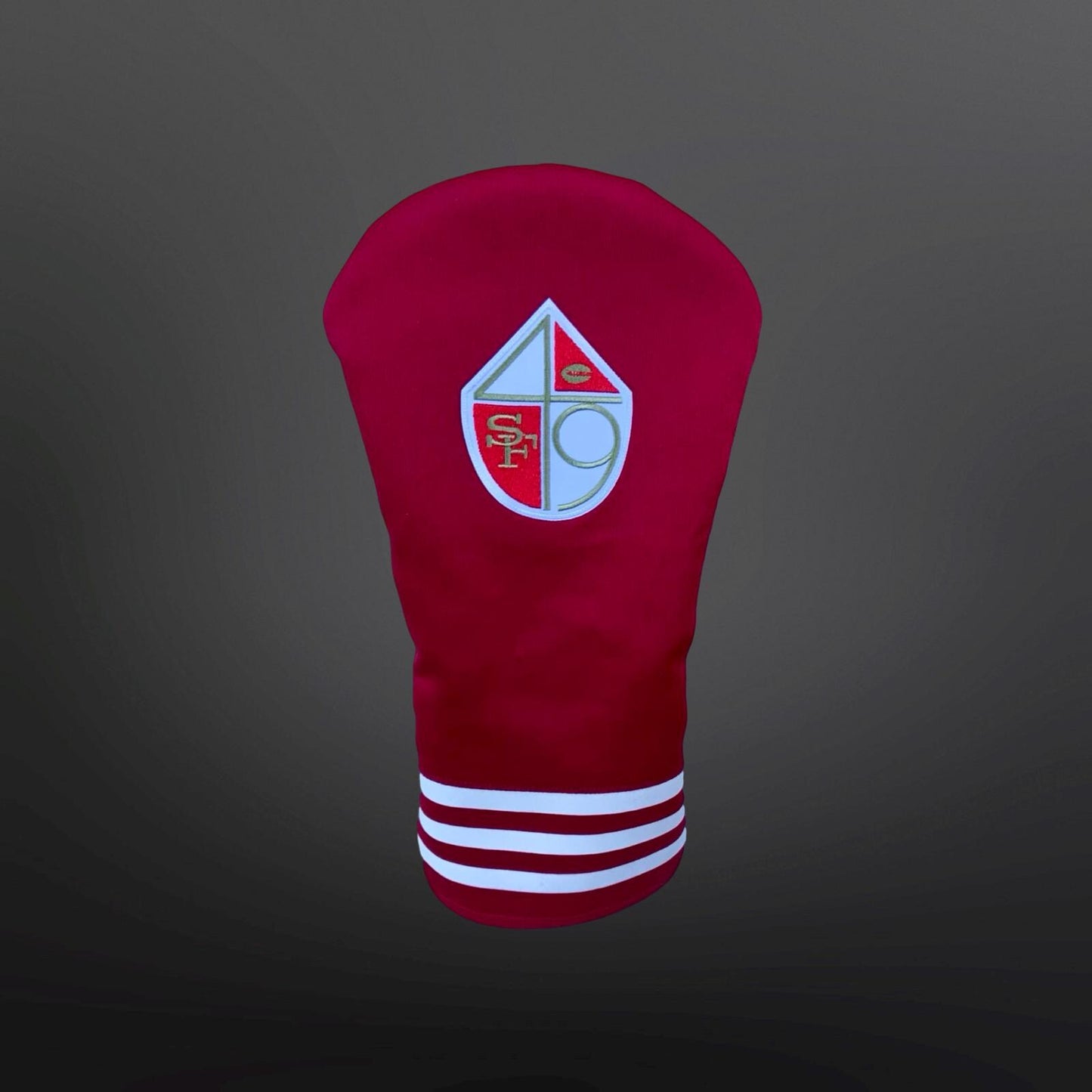Handmade San Fransico 49ers Golf Headcovers - Driver & Fairway Woods- Gift for him - NFL fan accessories