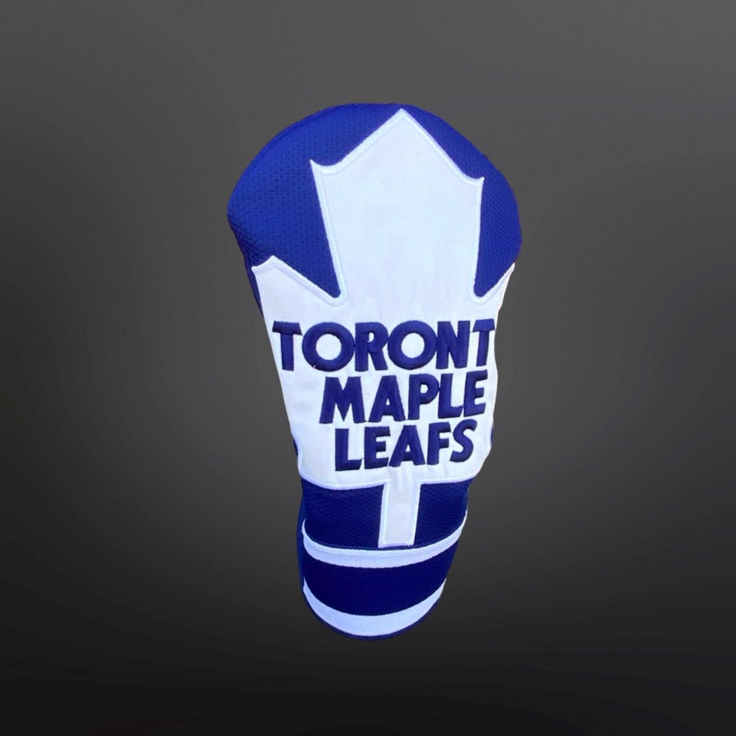 Toronto Maple Leafs Golf Head Cover | NHL Team Gear | Toronto sports fan gift