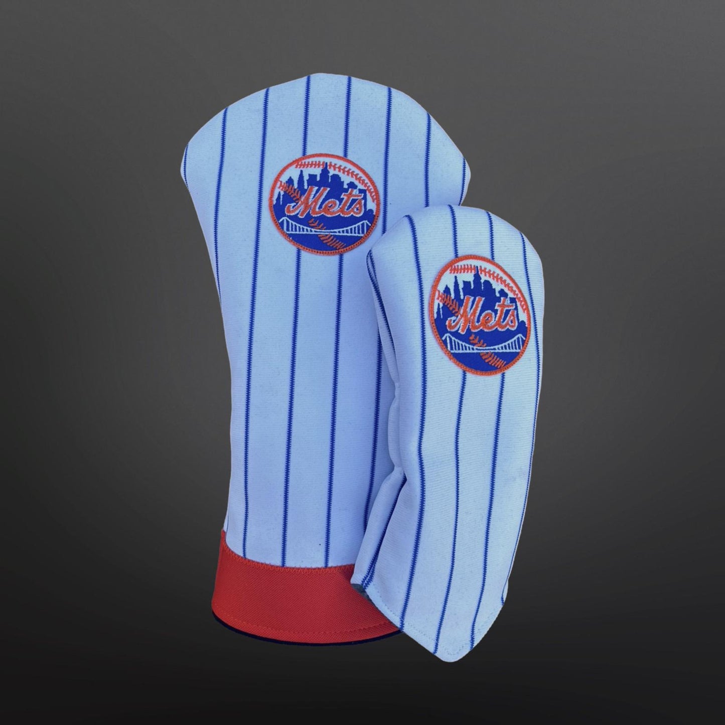 Handmade New York Mets Golf Headcover Set - Driver Fairway wood and Hybrids! Perfect Gift for Mets fan