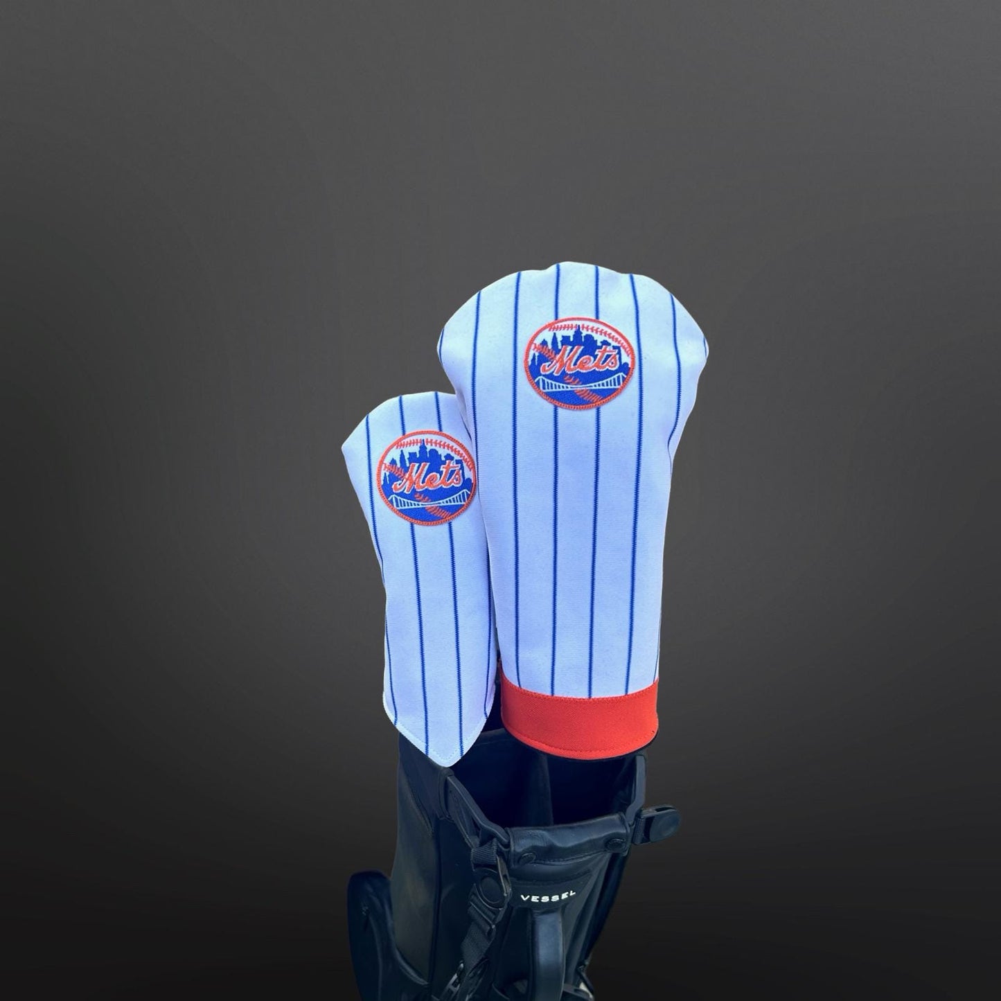 Handmade New York Mets Golf Headcover Set - Driver Fairway wood and Hybrids! Perfect Gift for Mets fan