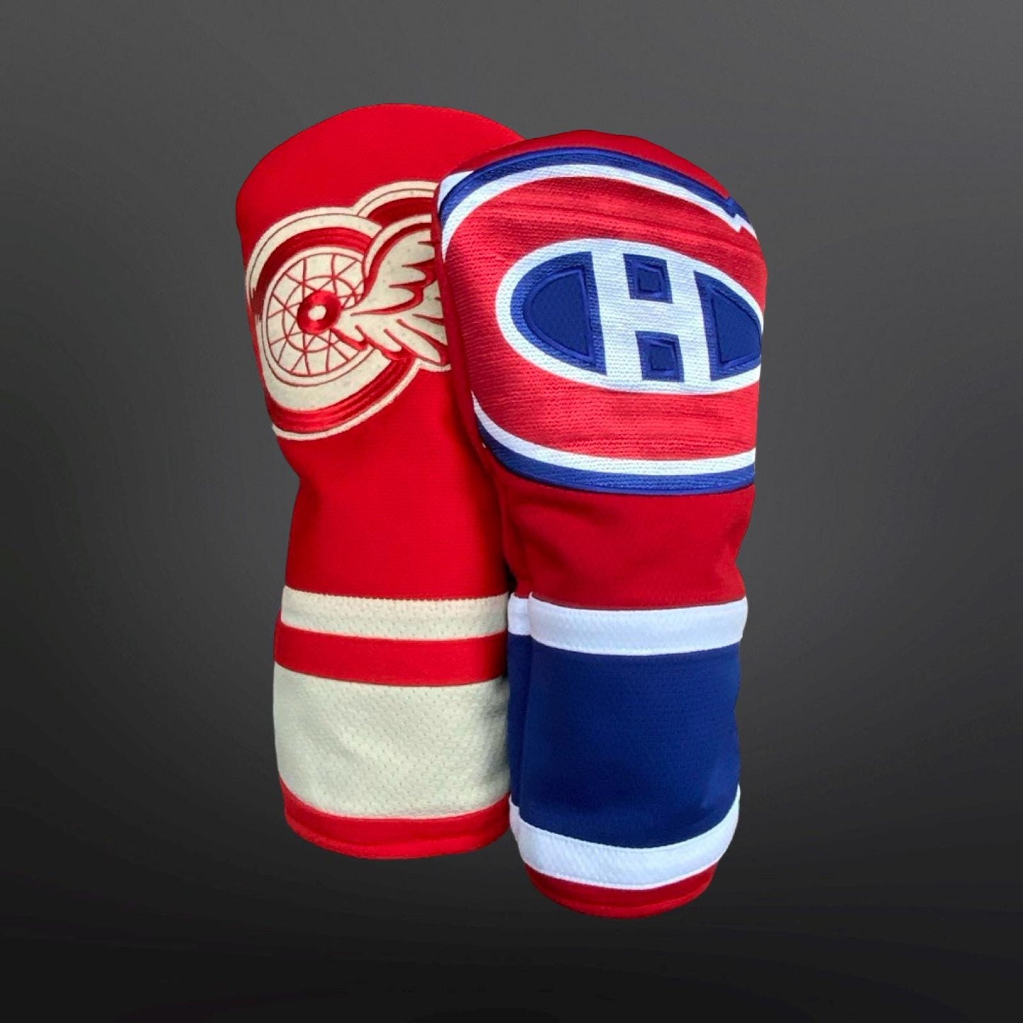 Handmade Montreal Canadiens Golf Headcover Set - NHL Jersey Driver, Fairway & Hybrid! NHL Fan gift