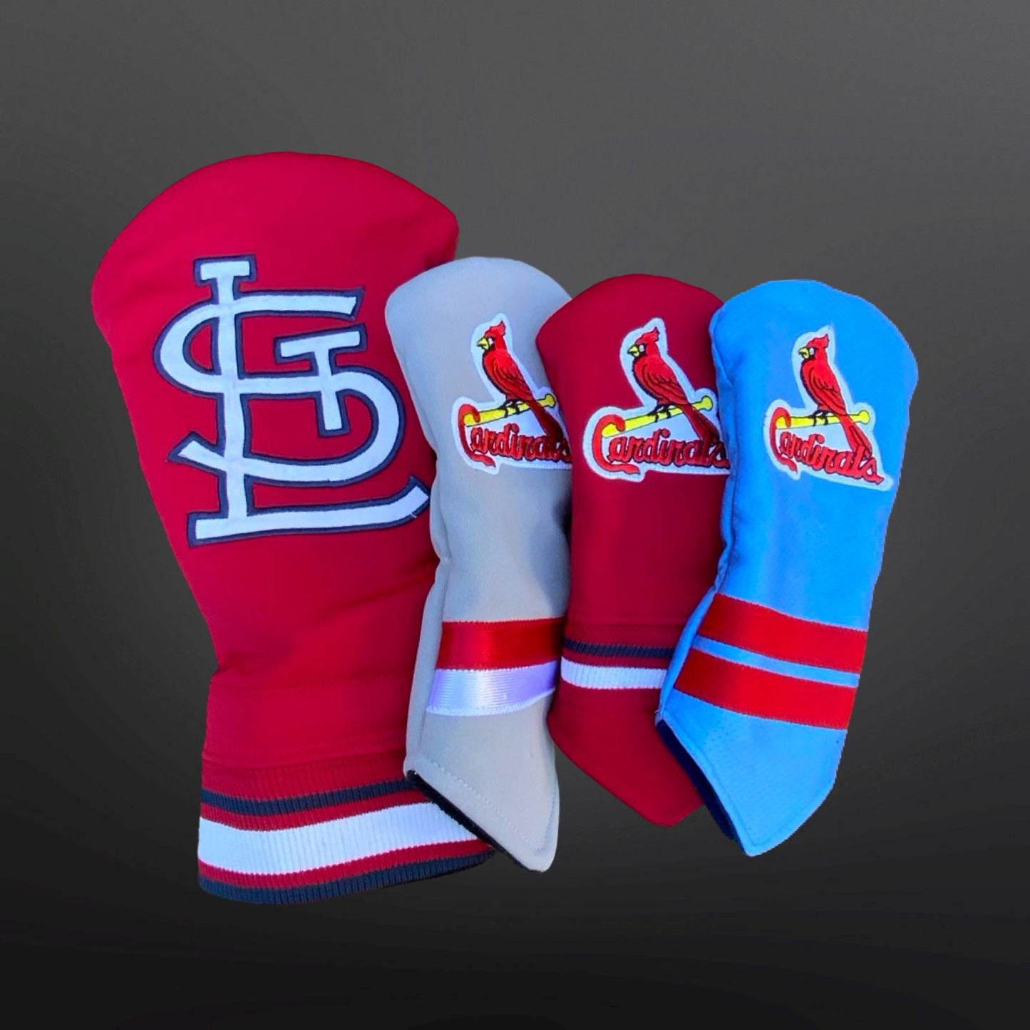 St Louis Cardinals Golf Headcover - Handmade golf gift - MLB fan