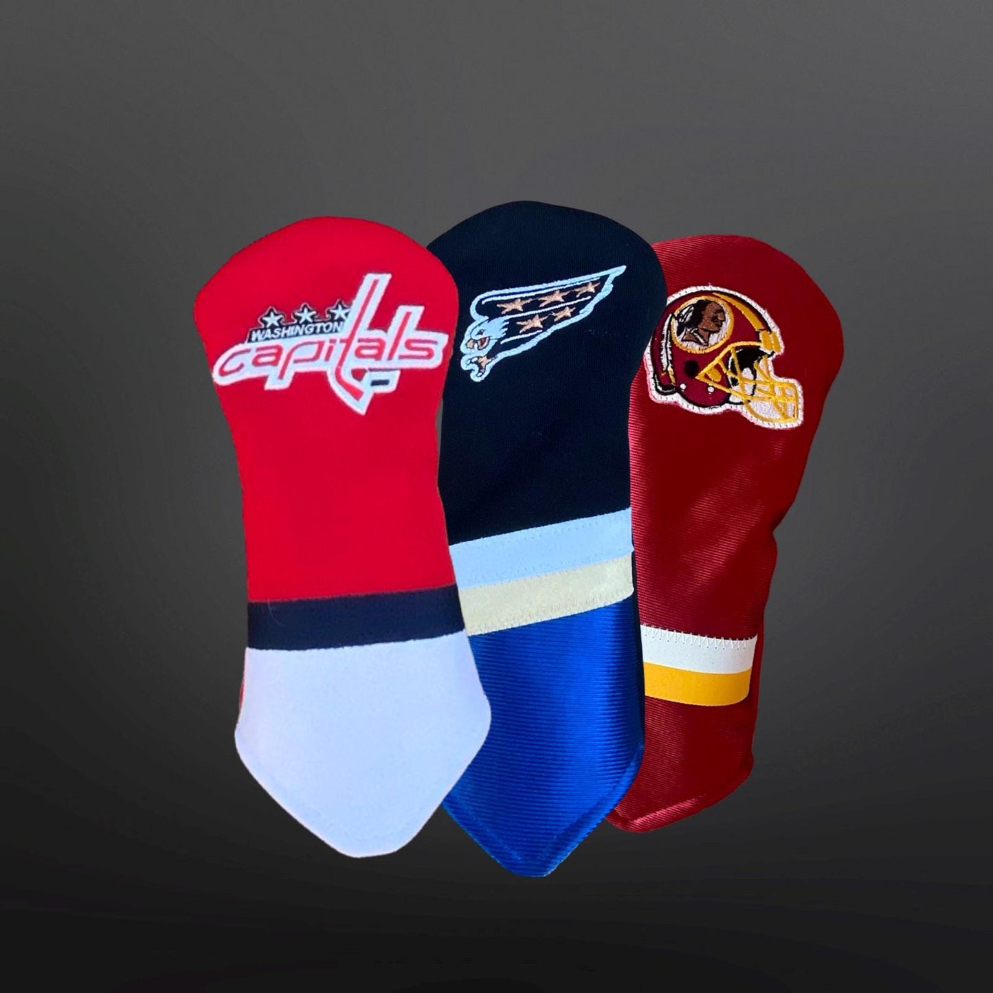 Handmade Washington Capitals Hybrid & Fairway Golf Head Covers