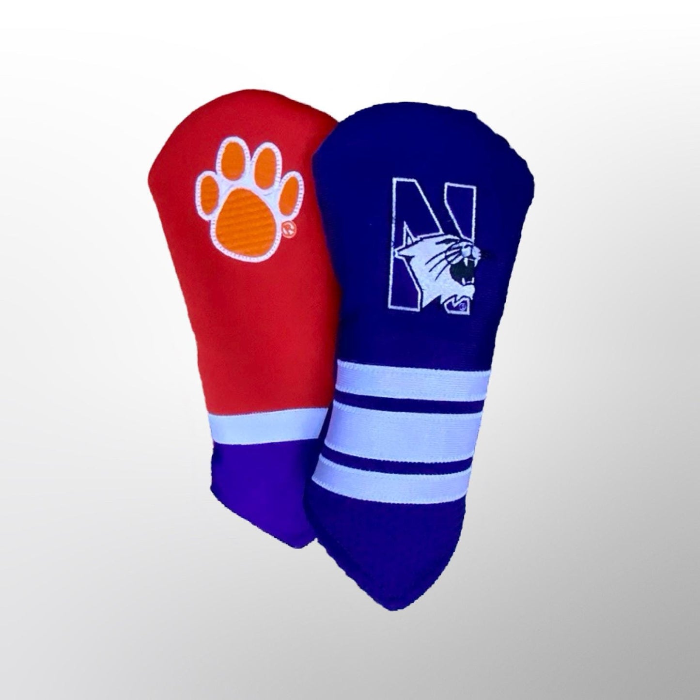 Custom Northwestern Golf Club Cover - Fairway wood cover - Gift for Him