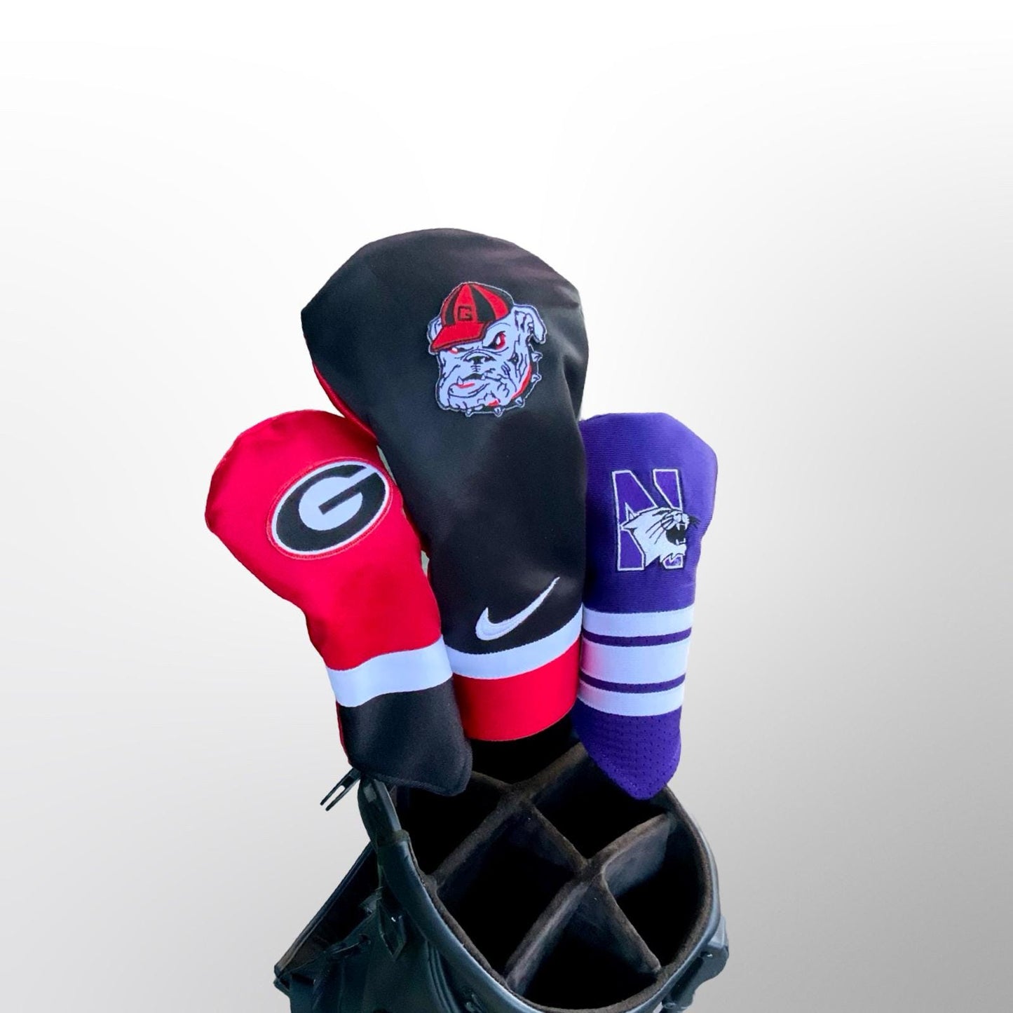 Custom Northwestern Golf Club Cover - Fairway wood cover - Gift for Him