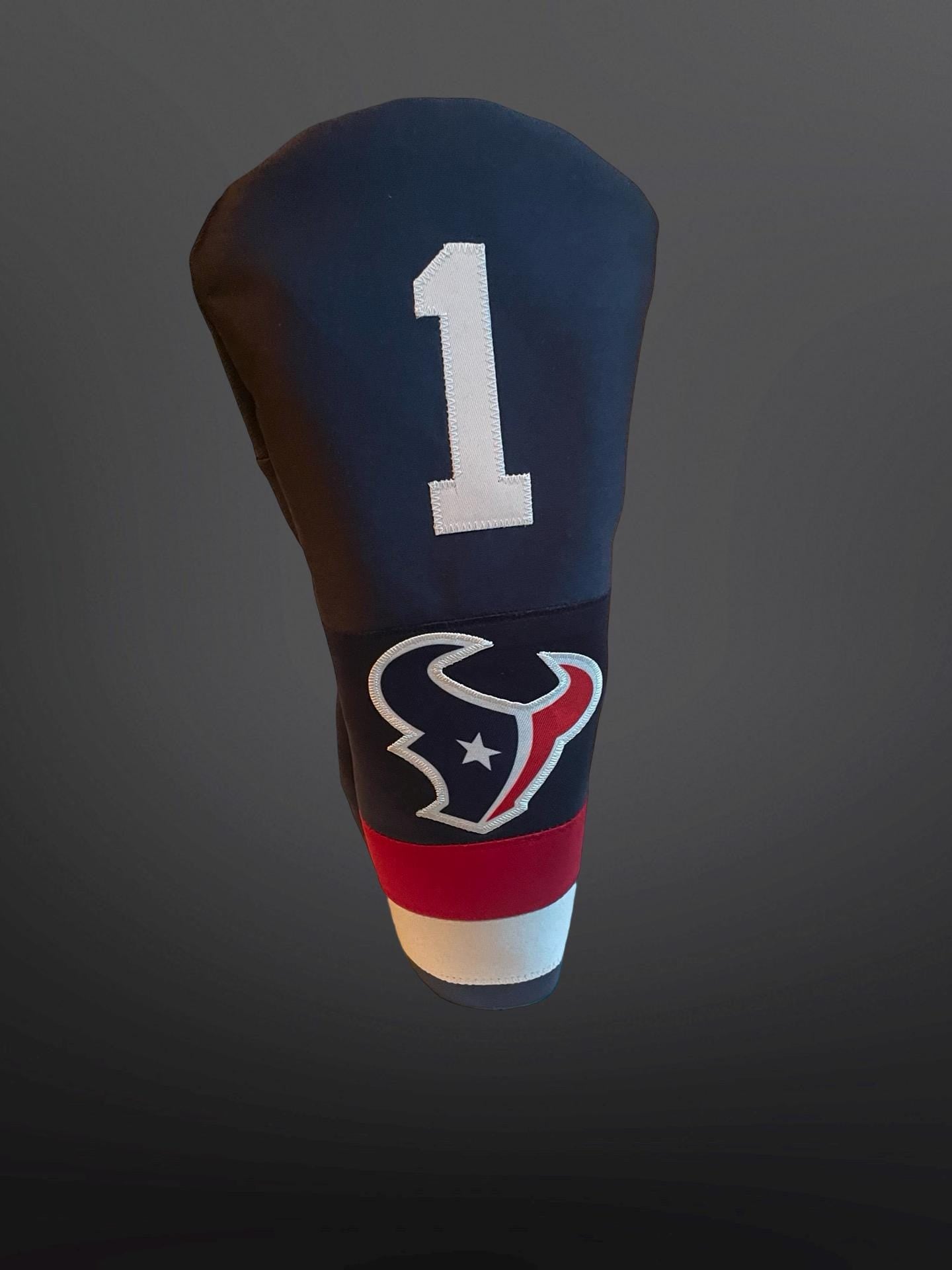 Houston Texans Golf Club Covers | Personalized Options for Driver, Fairway, and Hybrid Clubs - NFL fan gift