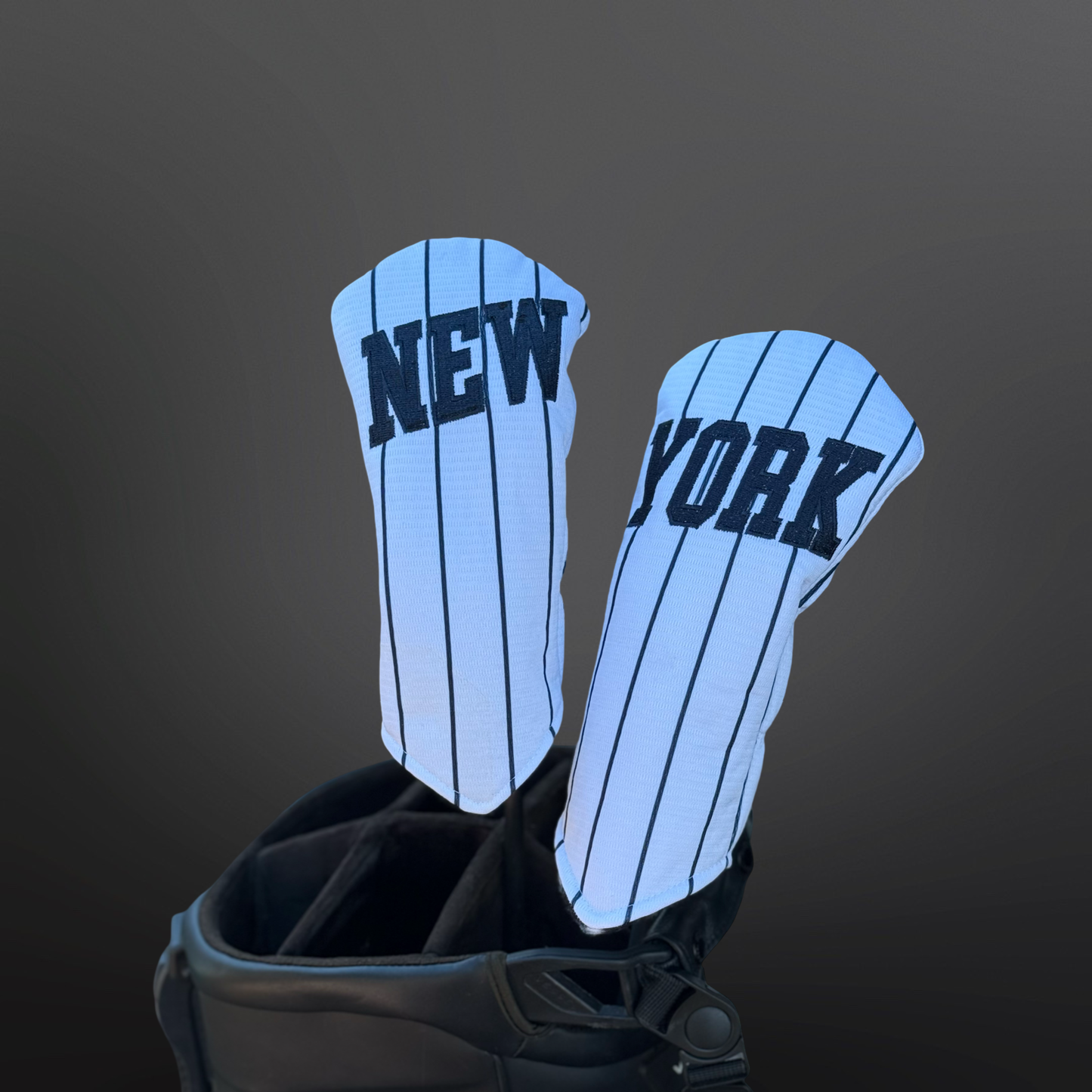 New York Baseball Golf Headcovers - Yankees Inspired