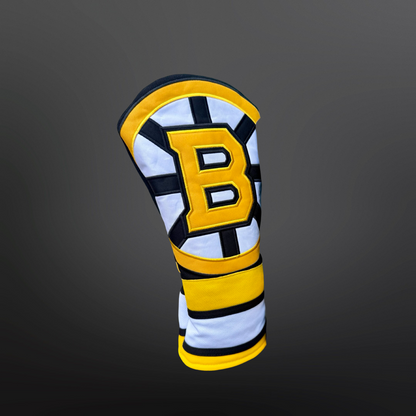 Boston Hockey Golf Headcovers - Bruins Inspired