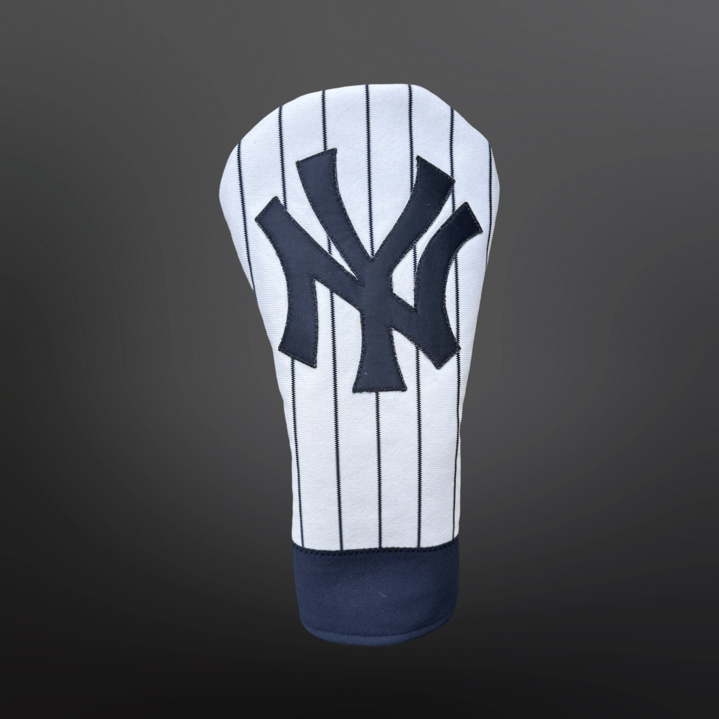 New York Navy & White Pinstripe Golf Headcovers