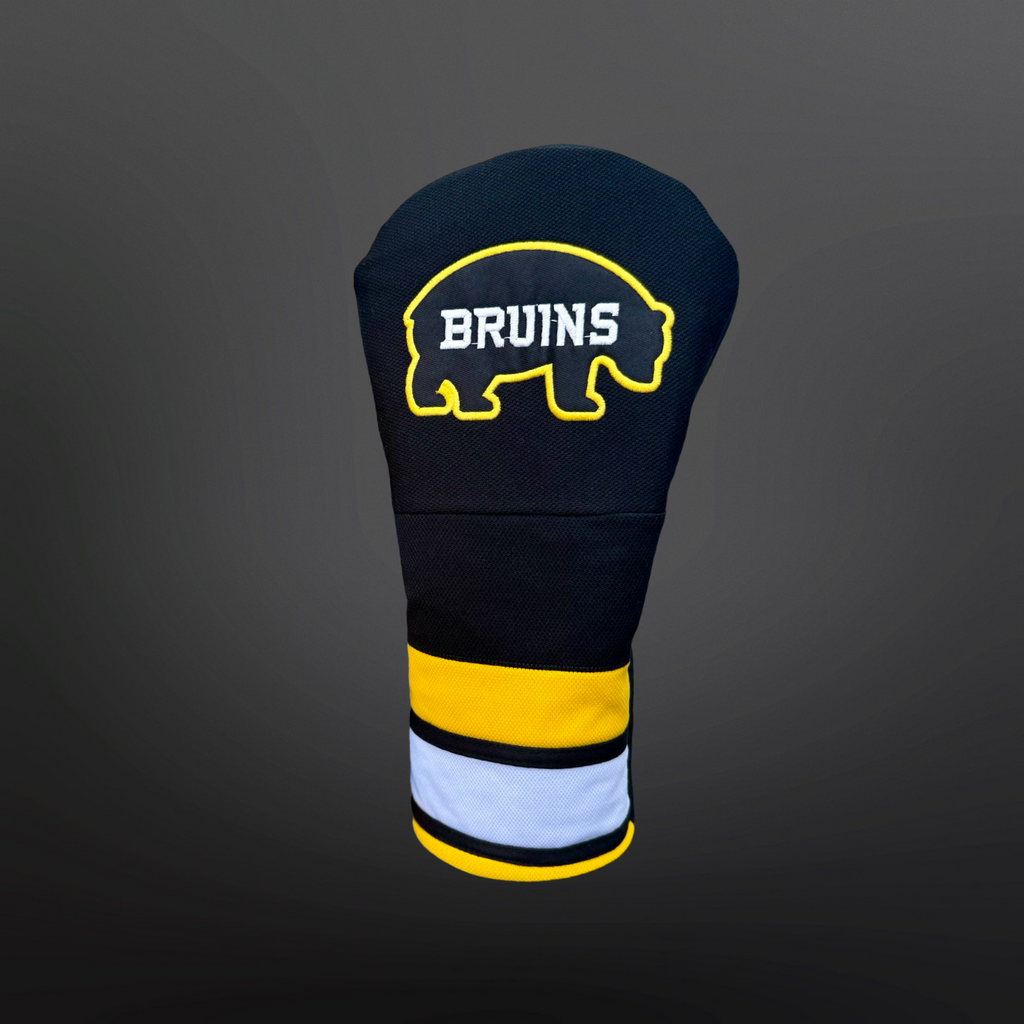 Boston Hockey Golf Headcovers - Bruins Inspired