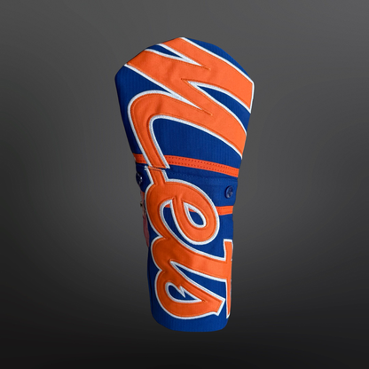 New York Baseball Driver Headcover – Mets Inspired