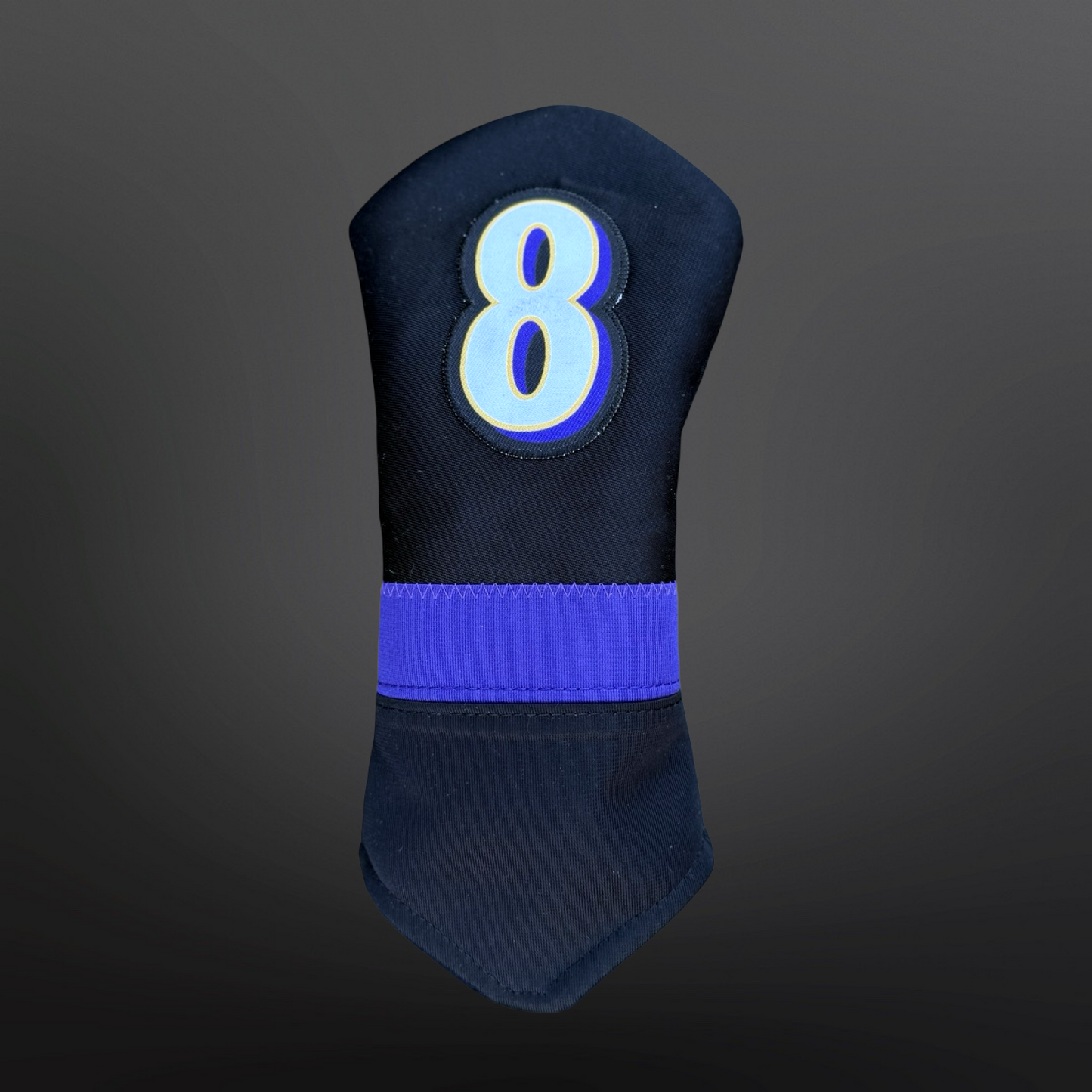 Baltimore Purple & Black Golf Headcovers