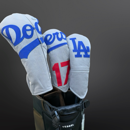 Los Angeles Baseball Golf Headcovers Drivers- Dodgers Inspired