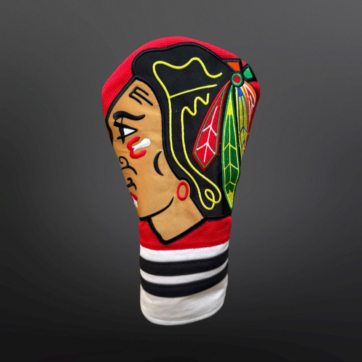 Chicago Hockey Golf Headcovers - Blackhawks Inspired