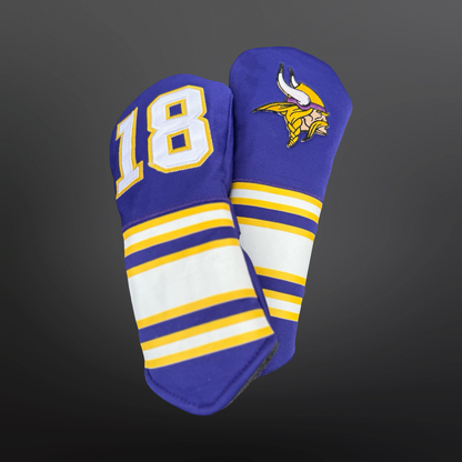 Minnesota Football Golf Headcovers – Vikings Inspired