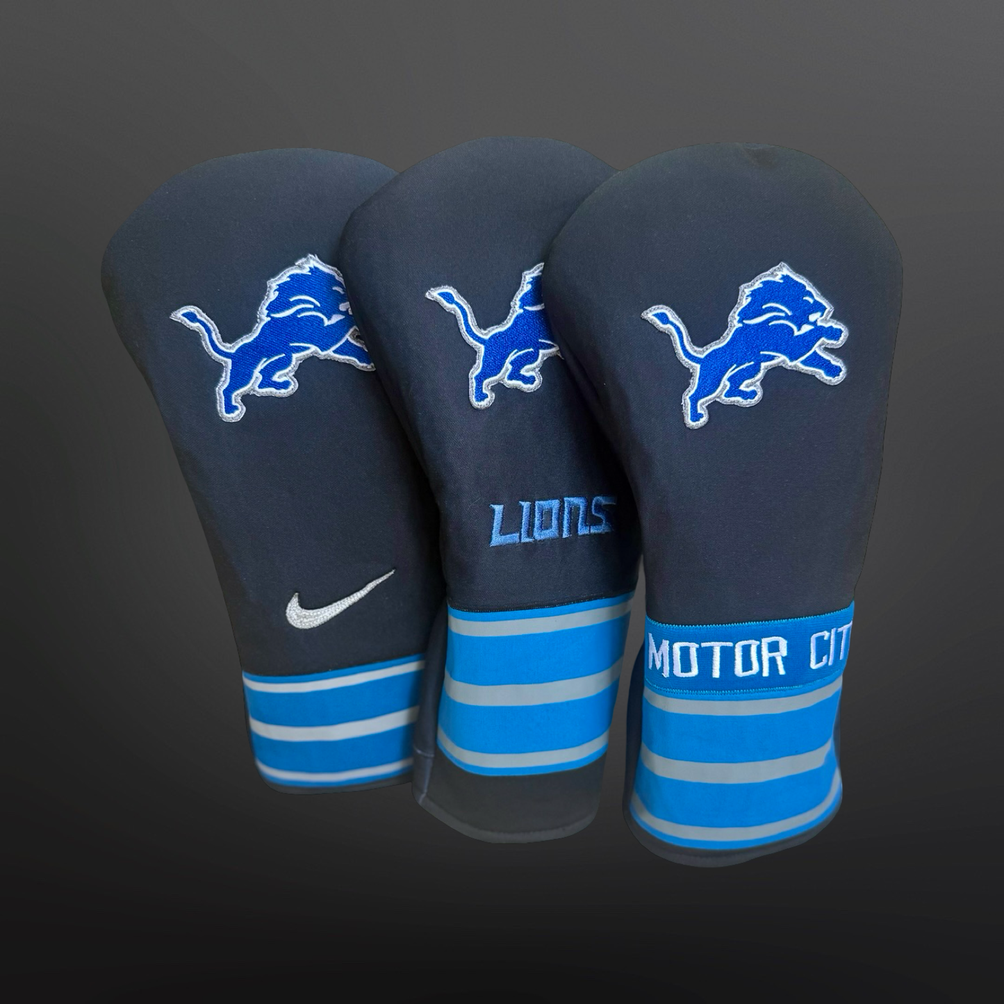 Detroit Football Golf Head Covers
