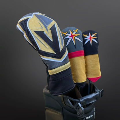 Las Vegas Hockey Golf Headcovers – Golden Knights Inspired