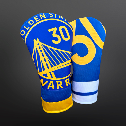 Golden State Warriors Head Cover | 3 Wood or Fairway Wood Cover | Gift for NBA Fan